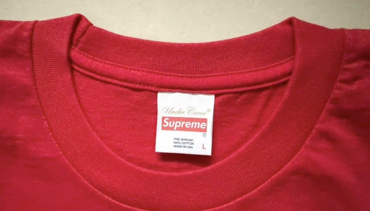 Supreme × Undercover Supreme undercover bear box logo tee T-shirt Size US L / EU 52-54 / 3 - 4 Thumbnail