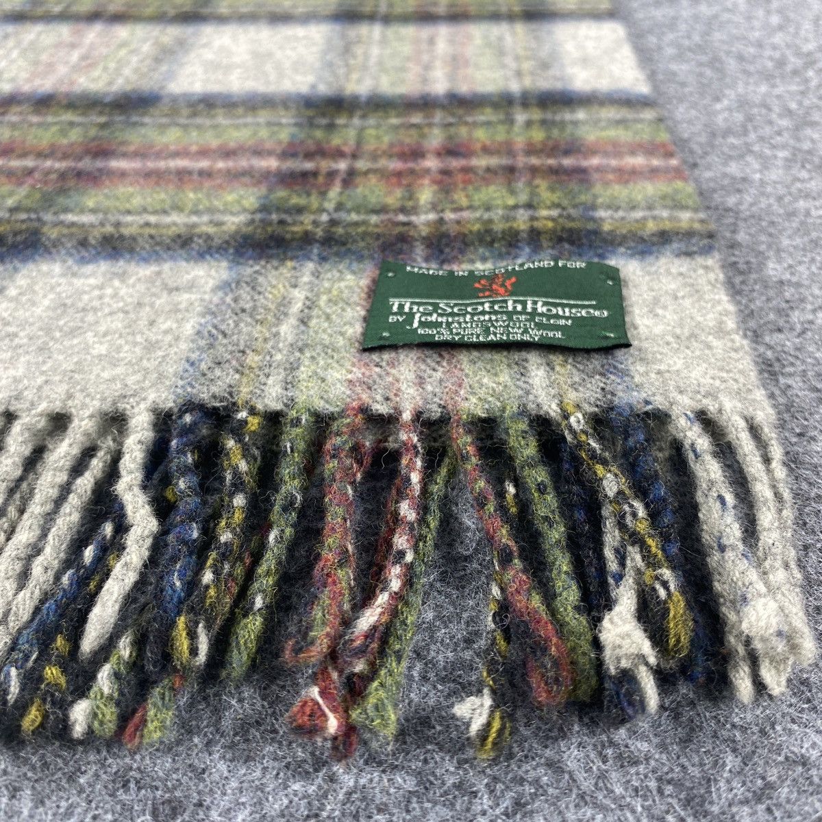 Johnstons Of Elgin × Vintage The Scotch House Scarf # Muffler # Neckwear # D573 Size ONE SIZE - 9 Thumbnail