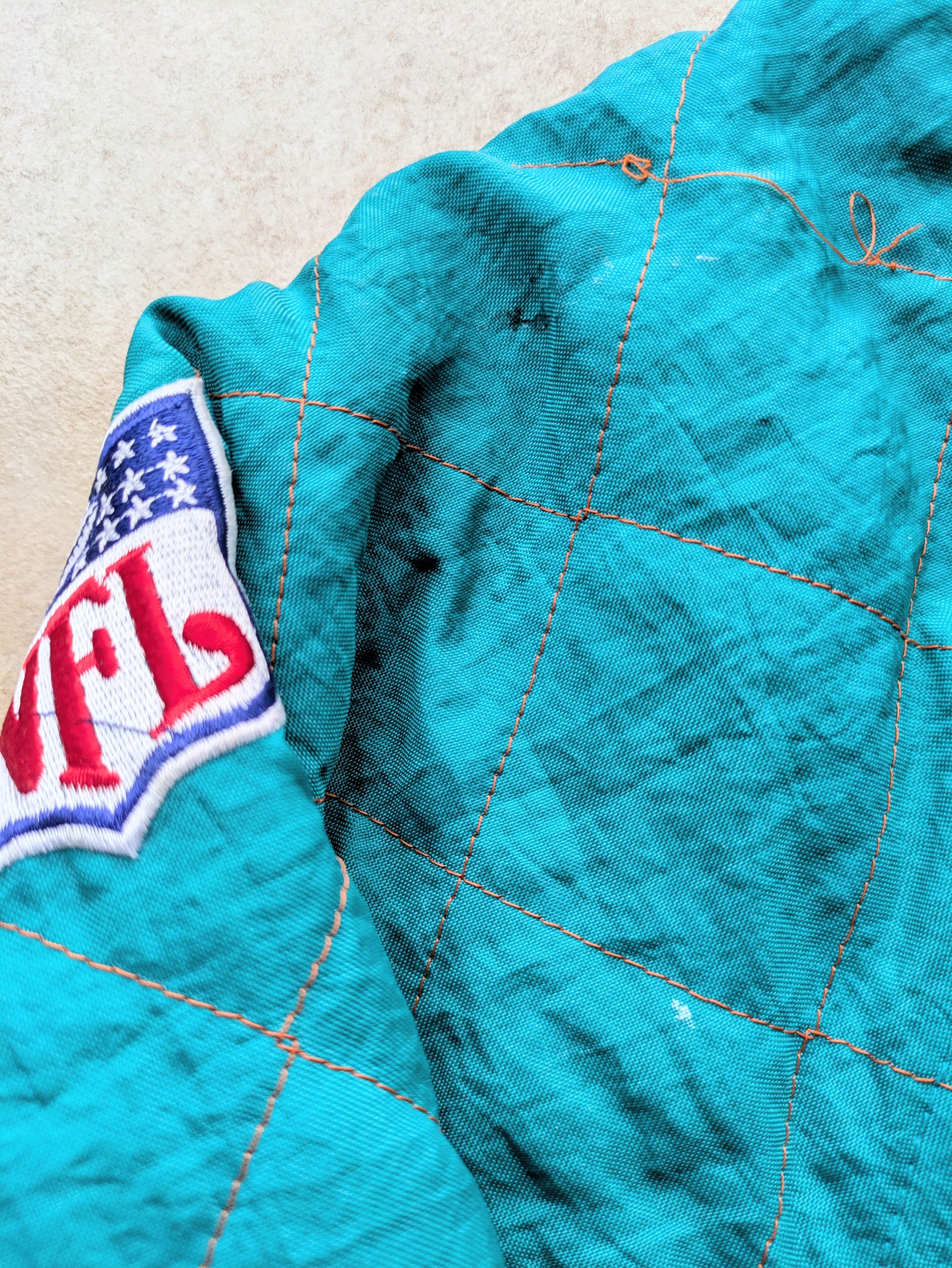 NFL Miami Dolphins 90s STARTER puffer M coat MARINO NFL vintage Size US M / EU 48-50 / 2 - 8 Thumbnail