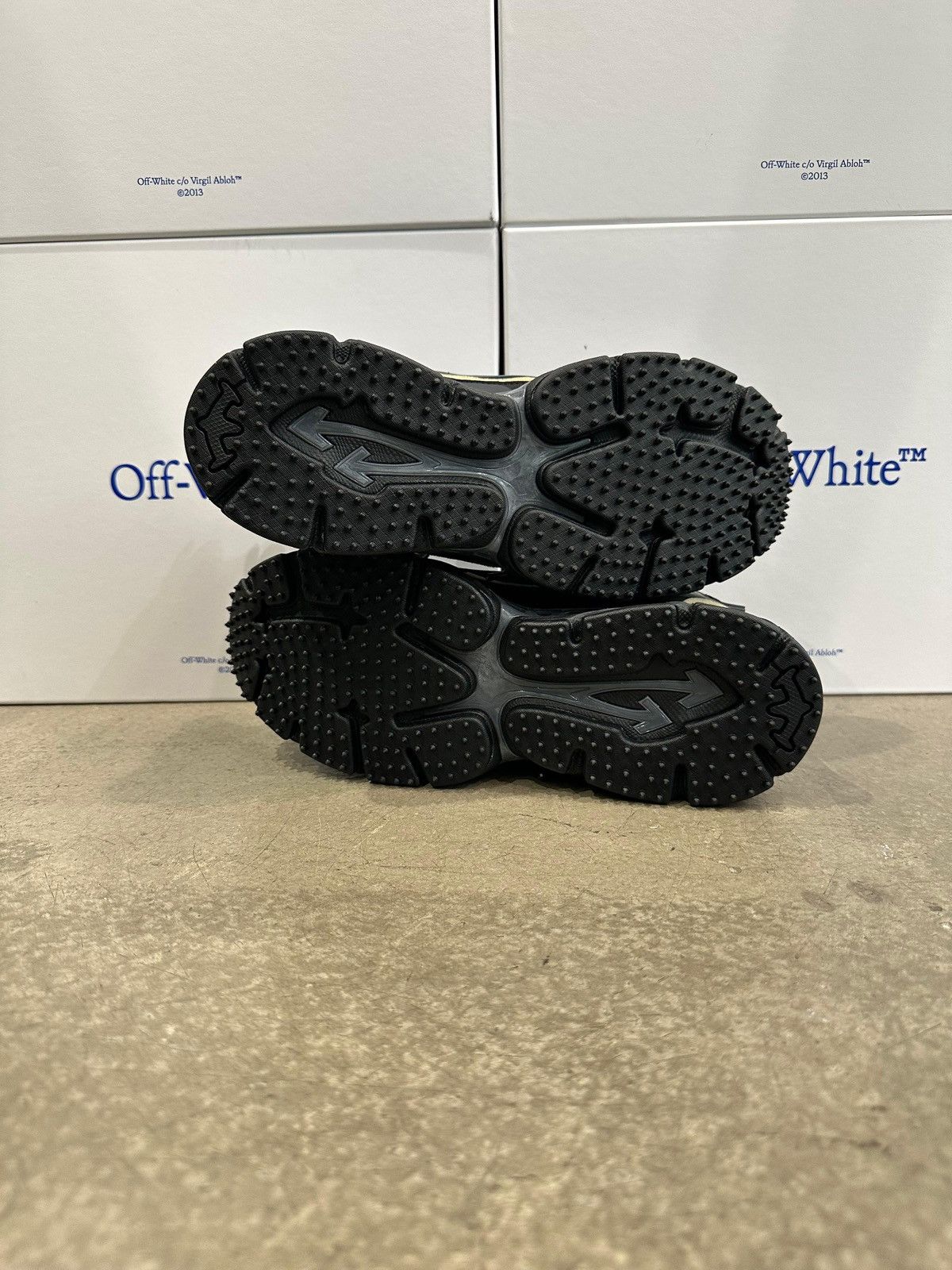 Off-White Be Right Back Sneakers Back Black Size US 10 / EU 43 - 5 Thumbnail