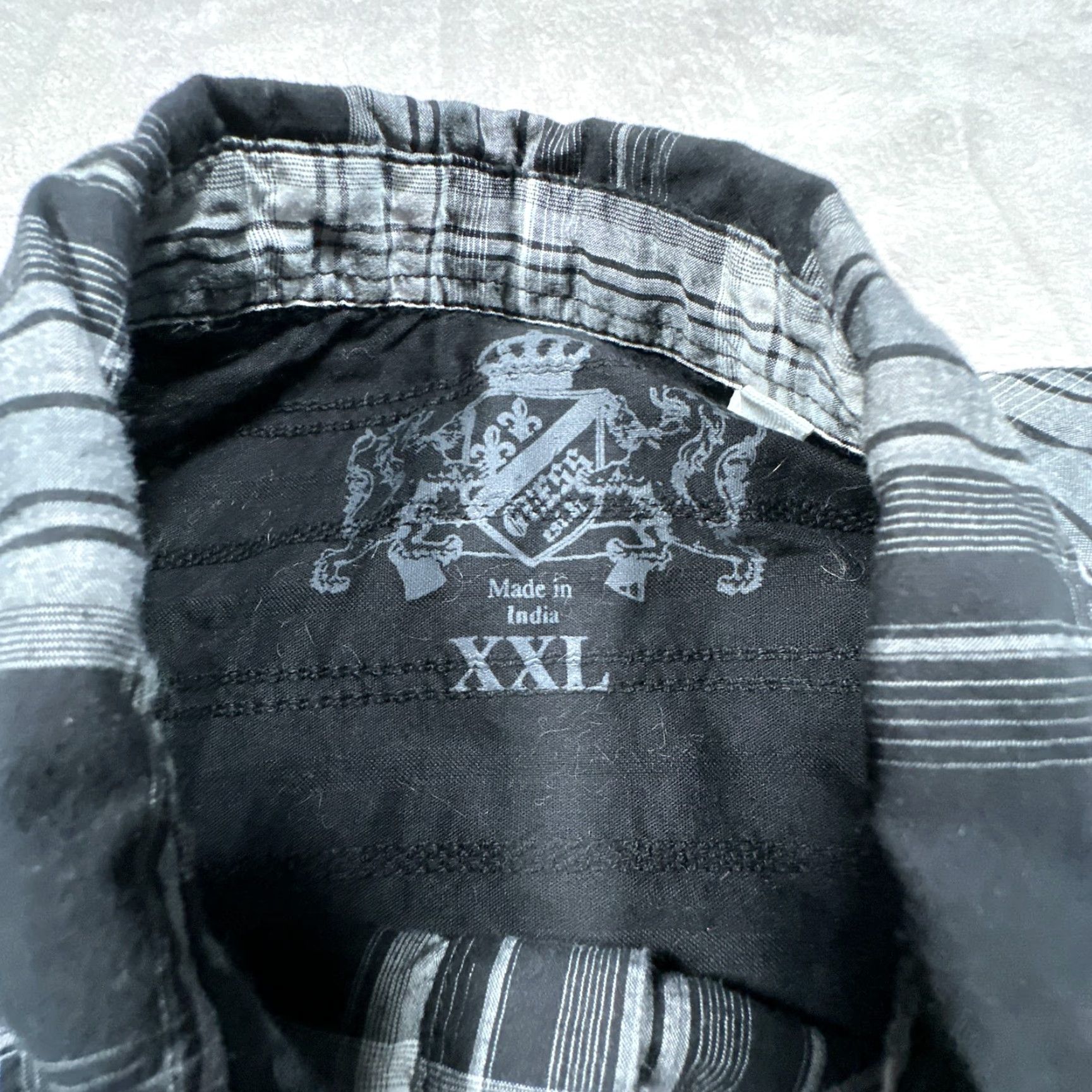 Guess VINTAGE Guess Mens Shirt 2XL Long Sleeve Black Plaid Western Cowboy Embroidered Snap Button-Up Size US XXL / EU 58 / 5 - 6 Thumbnail