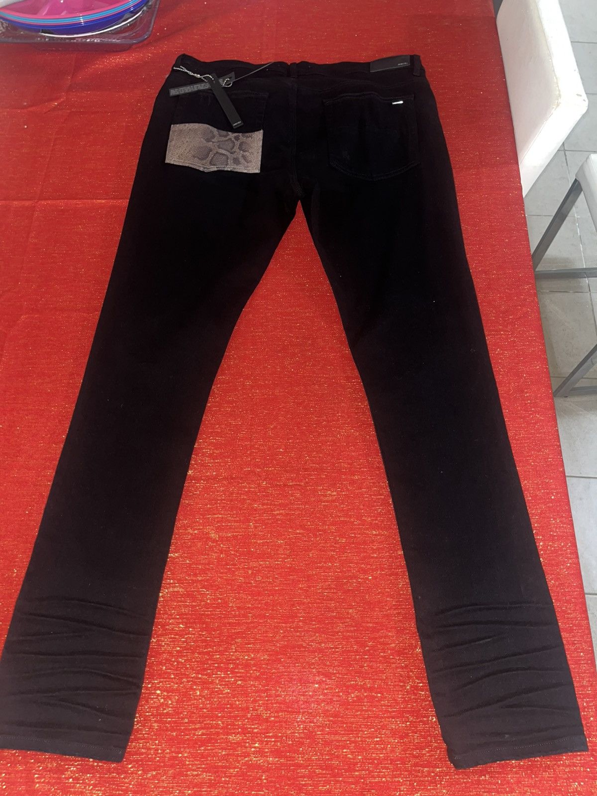 Amiri Amiri Snake MX1 Jean Sz 38 Size US 38 / EU 54 - 18 Thumbnail