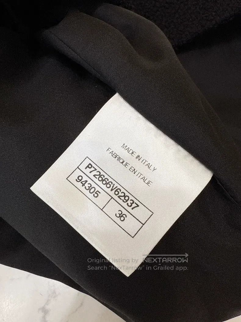 Chanel Chanel Xiaoxiangfeng black soft tweed waist hollow slim sk Size 24" / US 00 / IT 34 - 6 Thumbnail