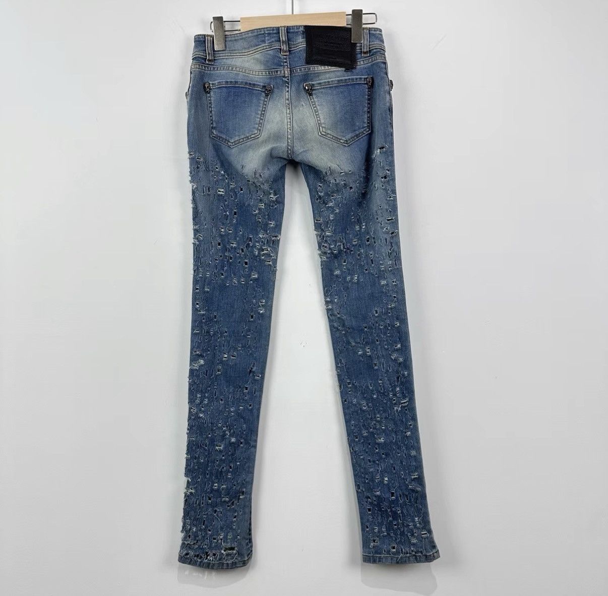 Philipp Plein Philipp Plein Ripped Jeans J42 Size 26" / US 2 / IT 38 - 2 Thumbnail