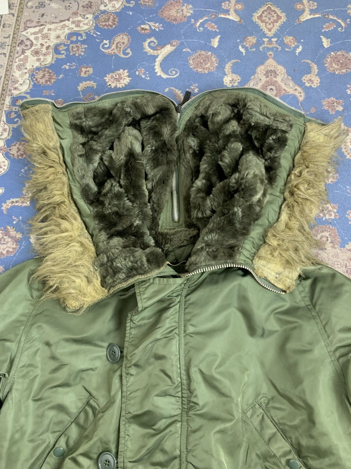 Vintage ALPHA INDUSTRIES N-2B Flight Bomber Jacket