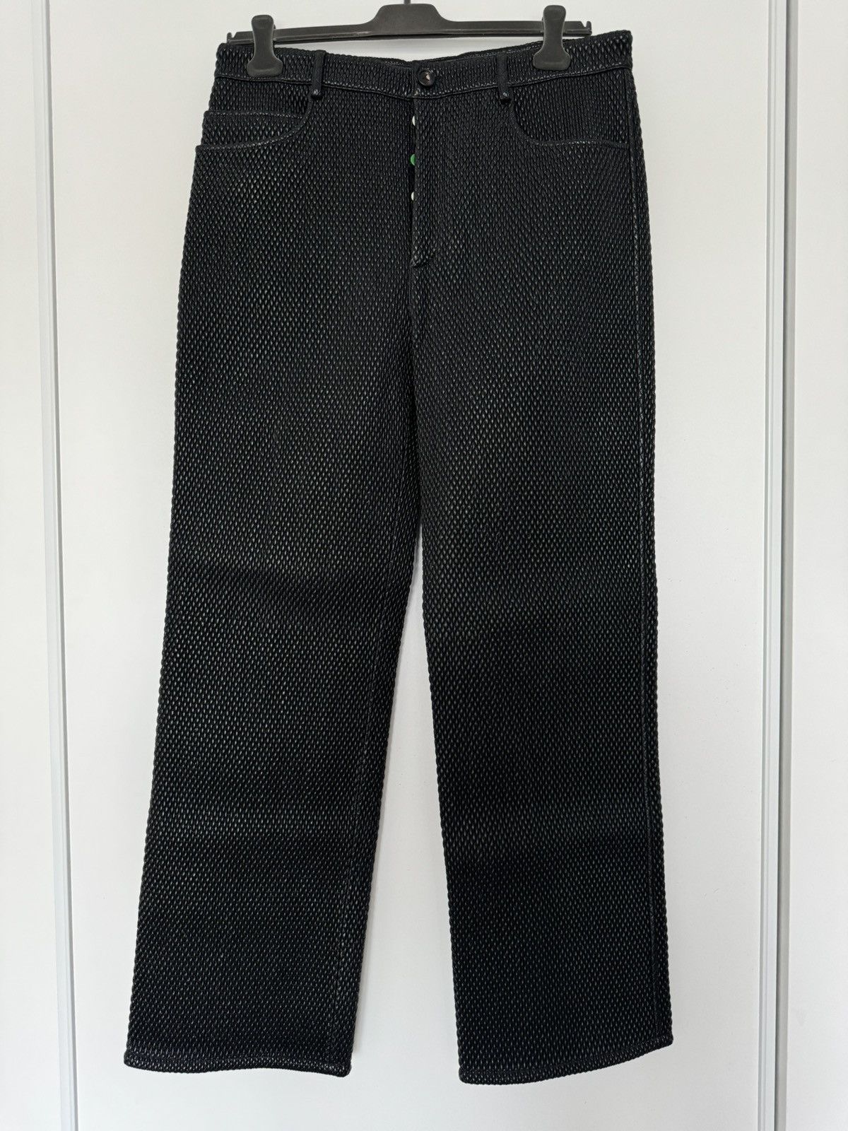 Bottega Veneta Bottega Veneta Intrecciato Leather Pants Size US 36 / EU 52 - 4 Thumbnail