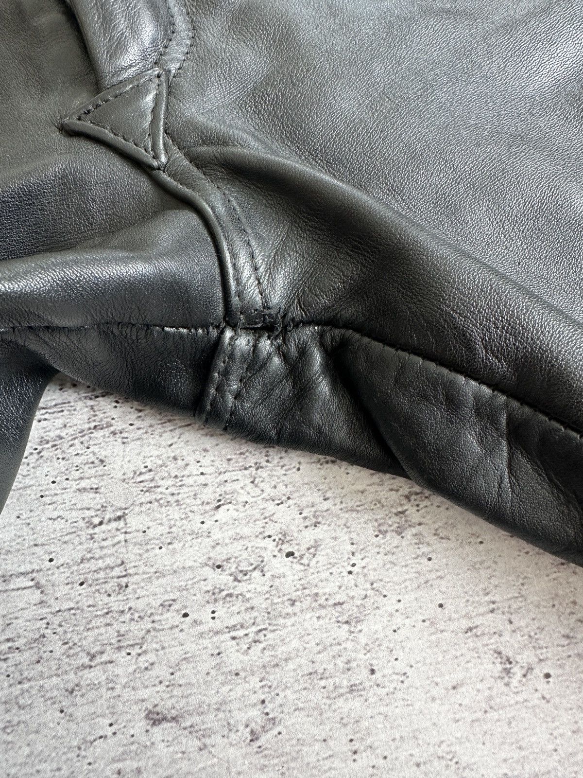 Leather Leather Biker Pants like Helmut size 50 Size US 32 / EU 48 - 12 Thumbnail