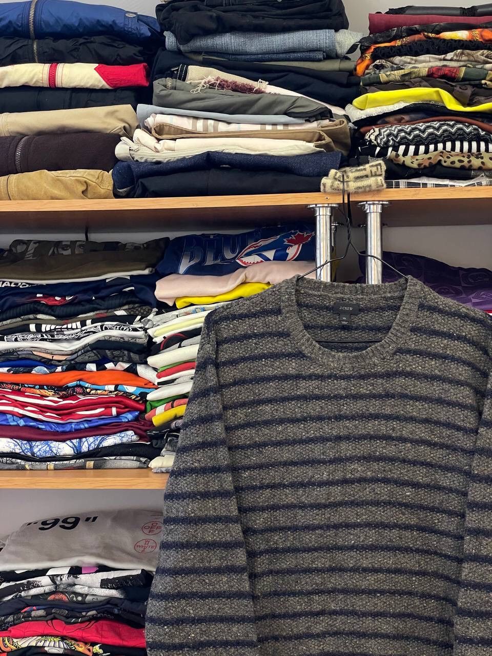 J.Crew × Vintage Vintage J Crew Wool Sweater Size US XL / EU 56 / 4 - 2 Thumbnail