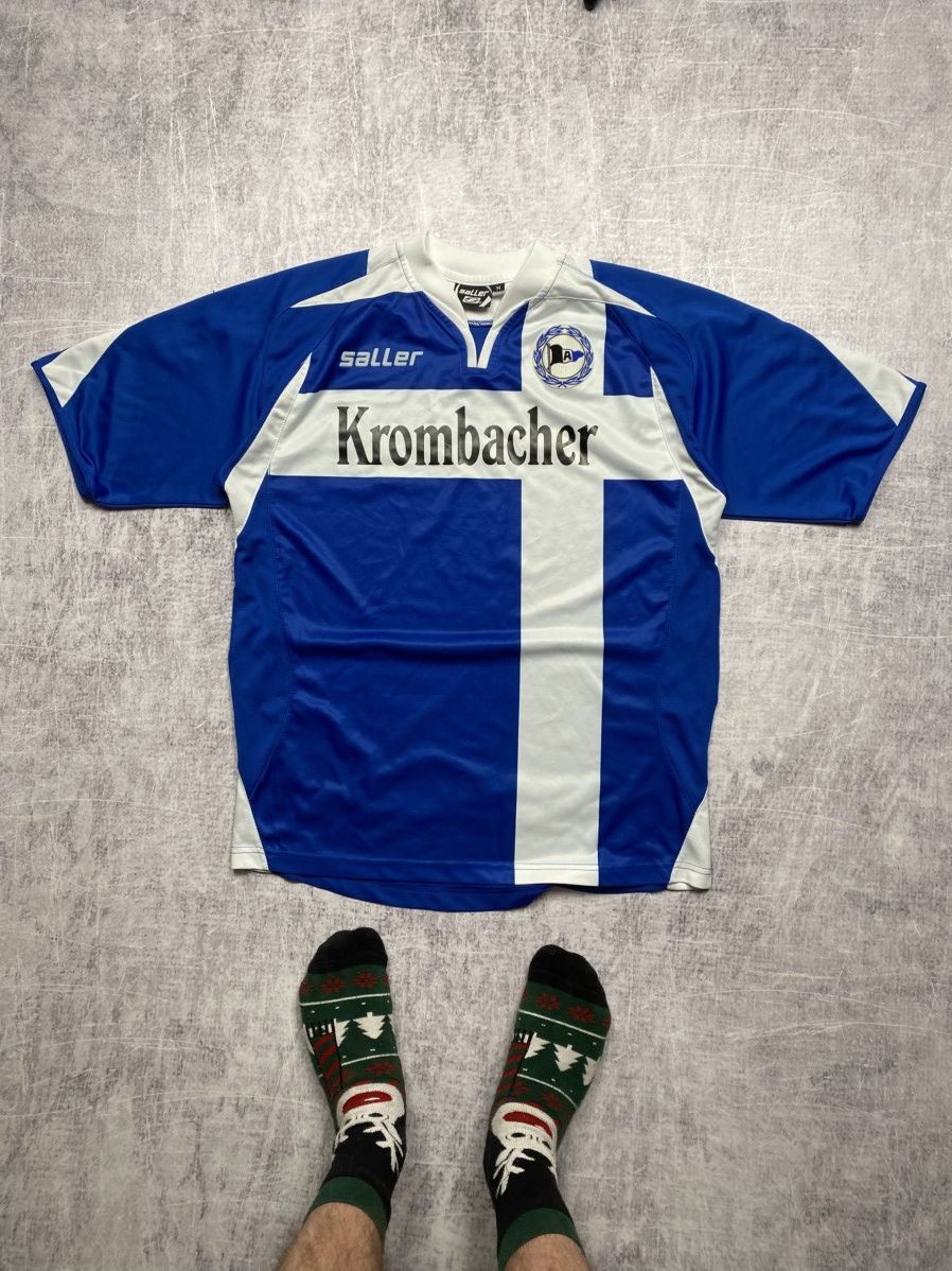 Vintage Vintage football soccer Saller jersey Arminia Bielefeld 7/8 Size US M / EU 48-50 / 2 - 1 Thumbnail