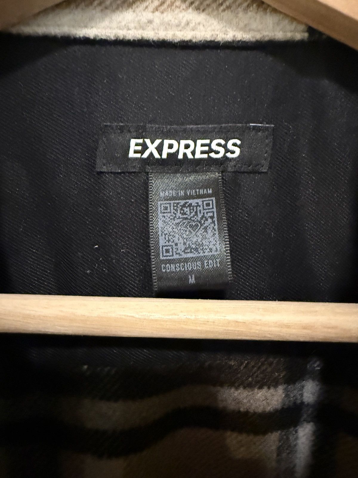 Express Express Men’s Wool-blend Heavyweight Flannel | M Size US M / EU 48-50 / 2 - 3 Thumbnail