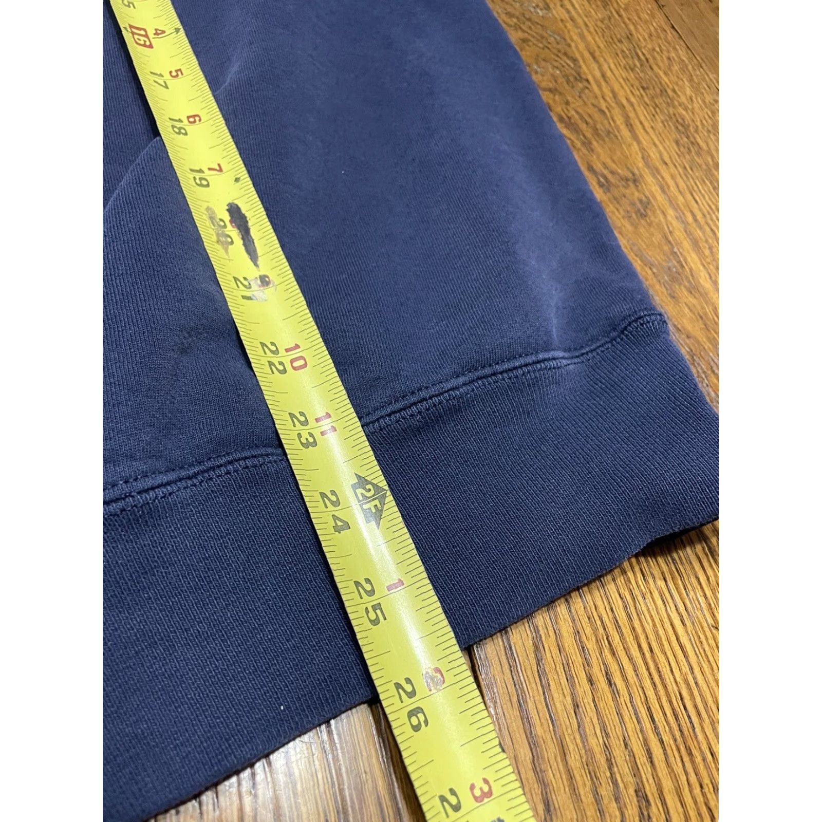 Jerzees VINTAGE Jerzees Sweatshirt Men XL Blue Fleece Logo Graphic Pullover Crew Neck Long Sleeve Sweater Nature Outdoor All Seasons Size US XL / EU 56 / 4 - 5 Thumbnail