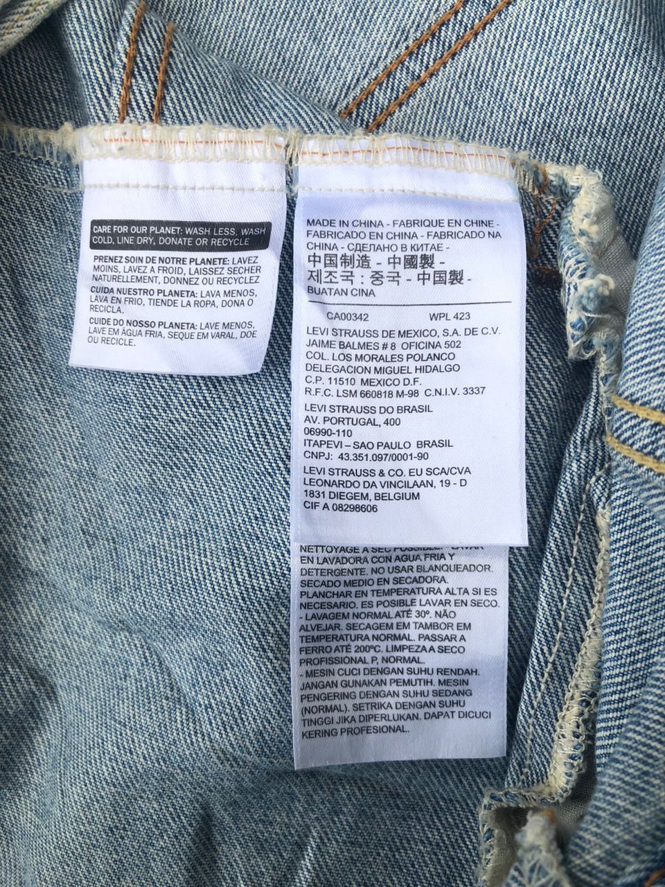 Levi's Levi's Denim Jacket Size US L / EU 52-54 / 3 - 5 Thumbnail