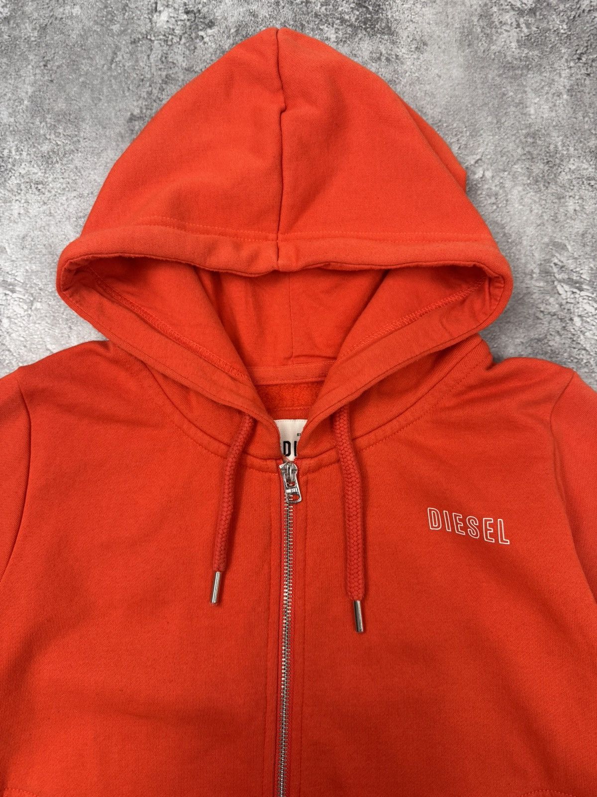 Diet Butcher Slim Skin Diesel Women Zip Hoodie Red Size M Size M / US 6-8 / IT 42-44 - 4 Thumbnail