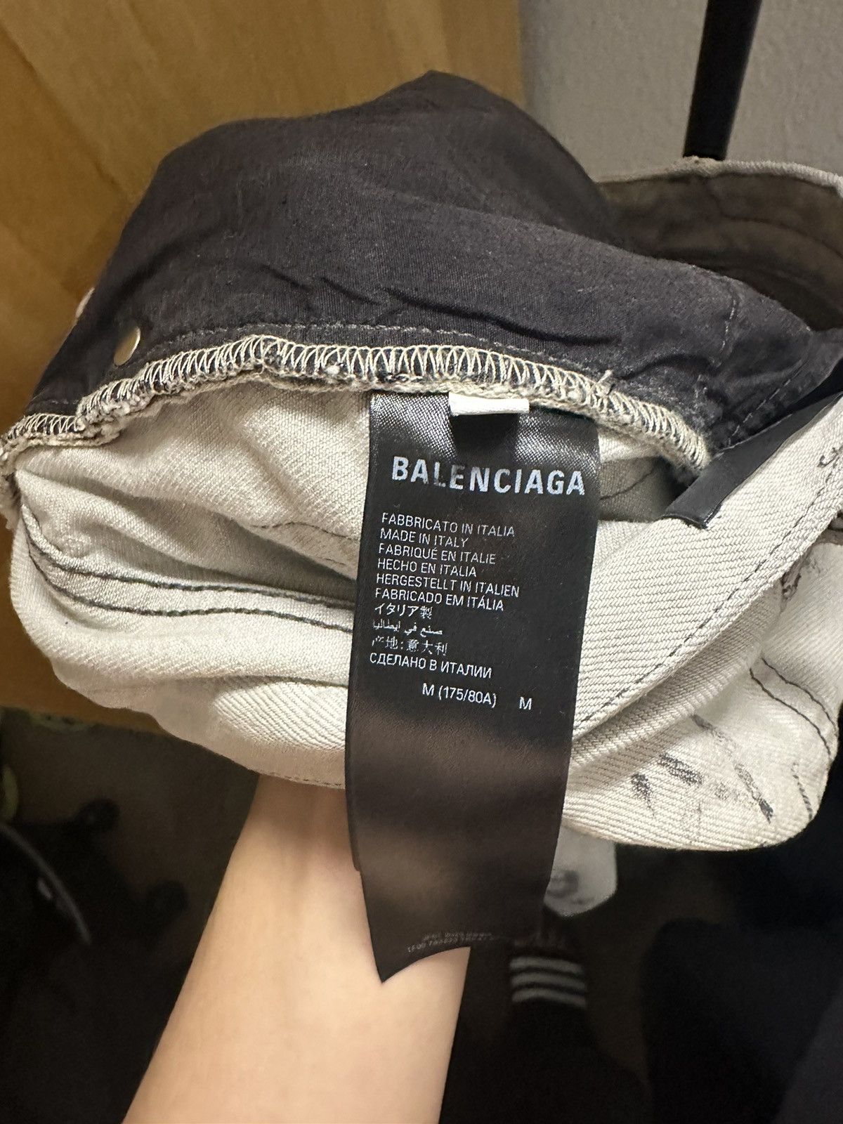 Balenciaga Balenciaga fw23 griffin baggy denim Size US 34 / EU 50 - 6 Thumbnail