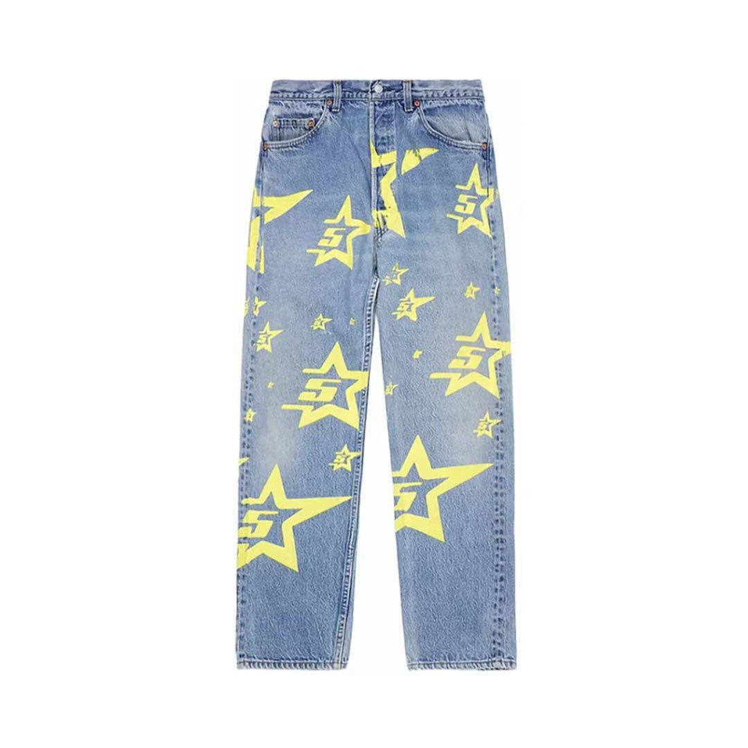 Sp5der 5Star Vintage 501 Denim Indigo Size US 34 / EU 50 - 1 Thumbnail