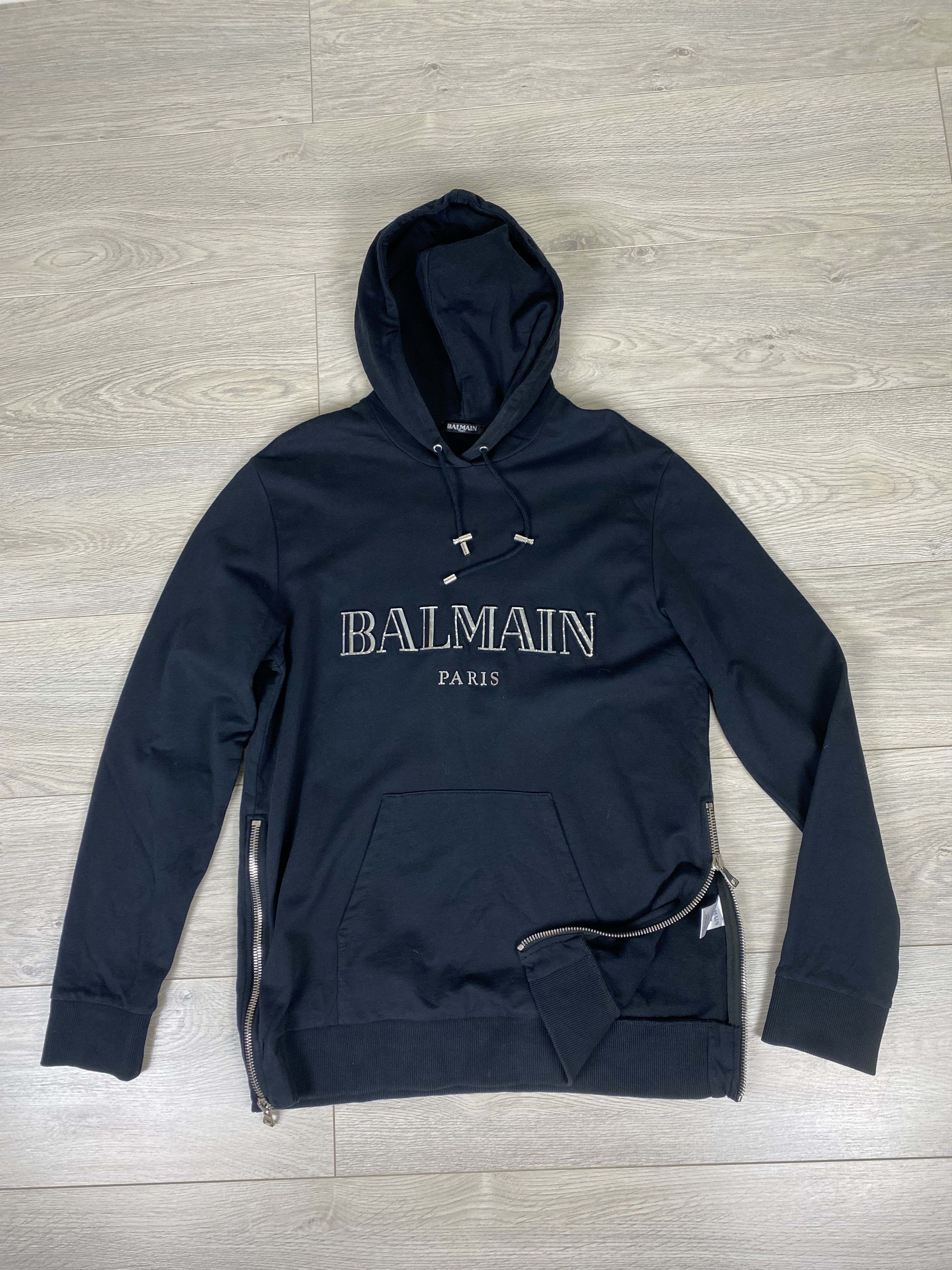 Balmain Balmain Oversized Big Logo Hoodie Size XS / US 0-2 / IT 36-38 - 3 Thumbnail