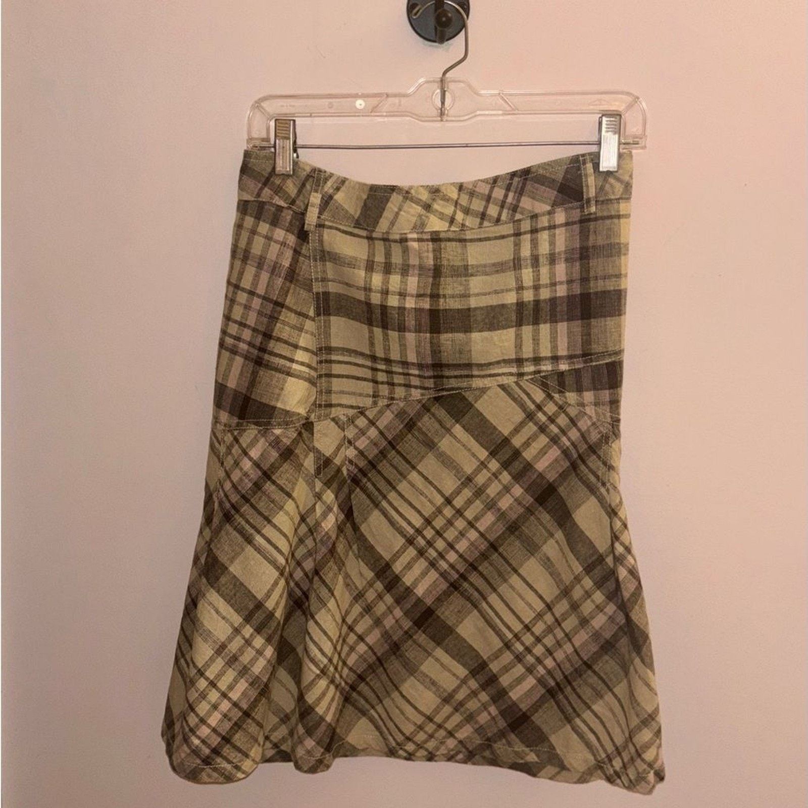 & Other Stories Sherry Taylor Plaid Mini Skirt Plus Size 1X Preppy Size 36" / US 14 / IT 50 - 11 Thumbnail