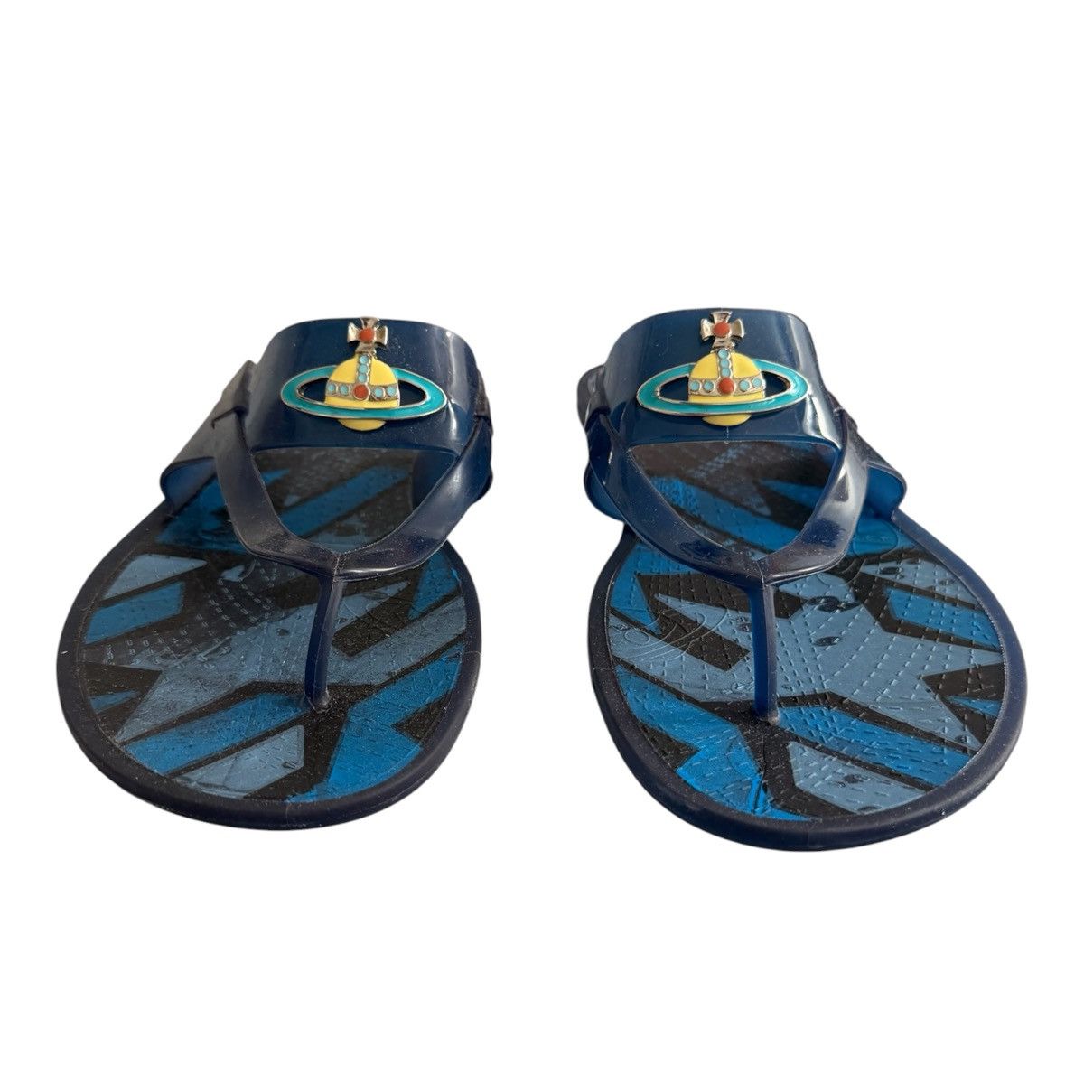 Vivienne Westwood Vivienne Westwood Orb Rubber Slippers Size US 8 / EU 41 - 2 Thumbnail