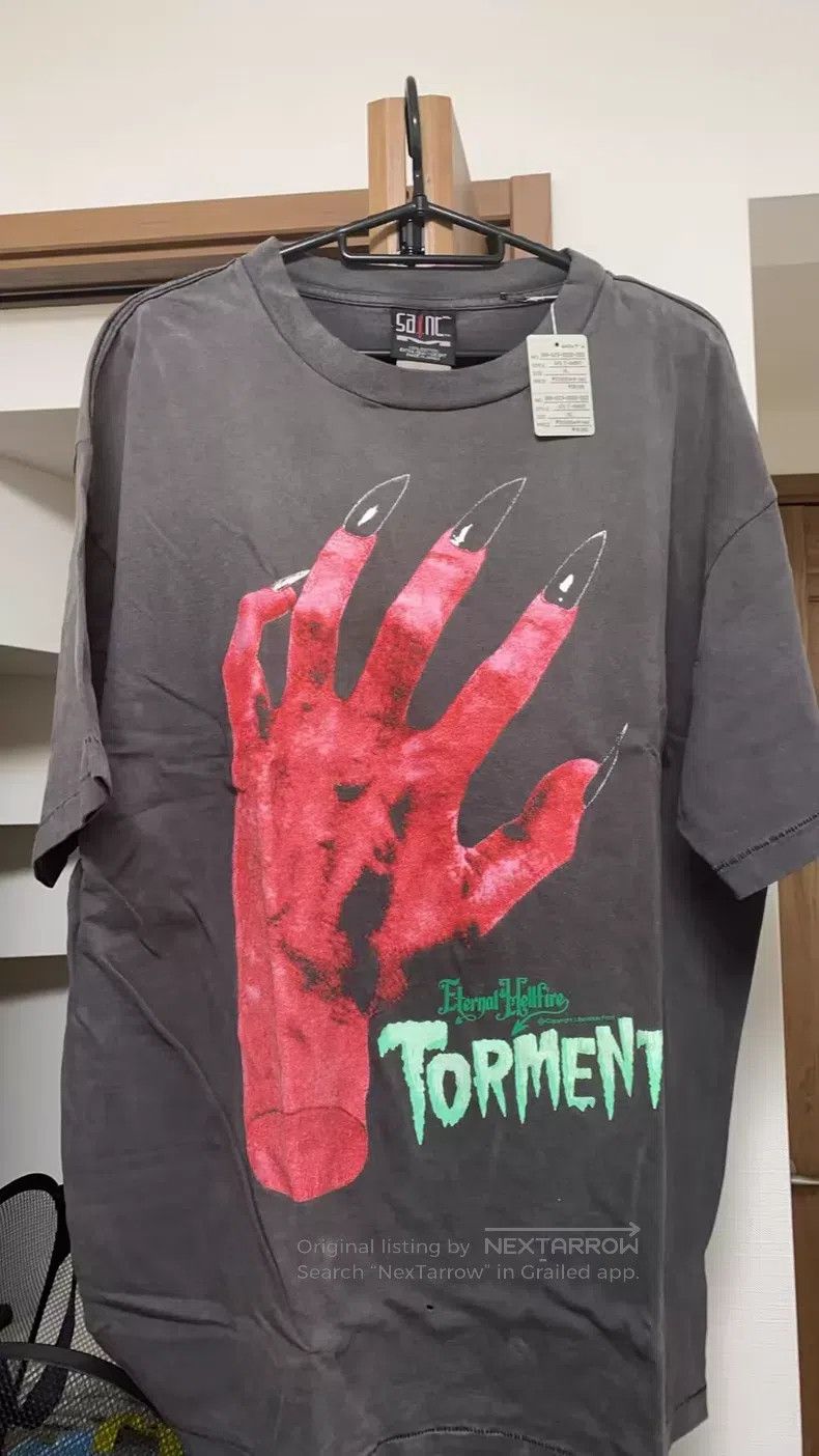 Saint Michael Saint Michael Devil's Hand T-shirt Size US XL / EU 56 / 4 - 1 Thumbnail