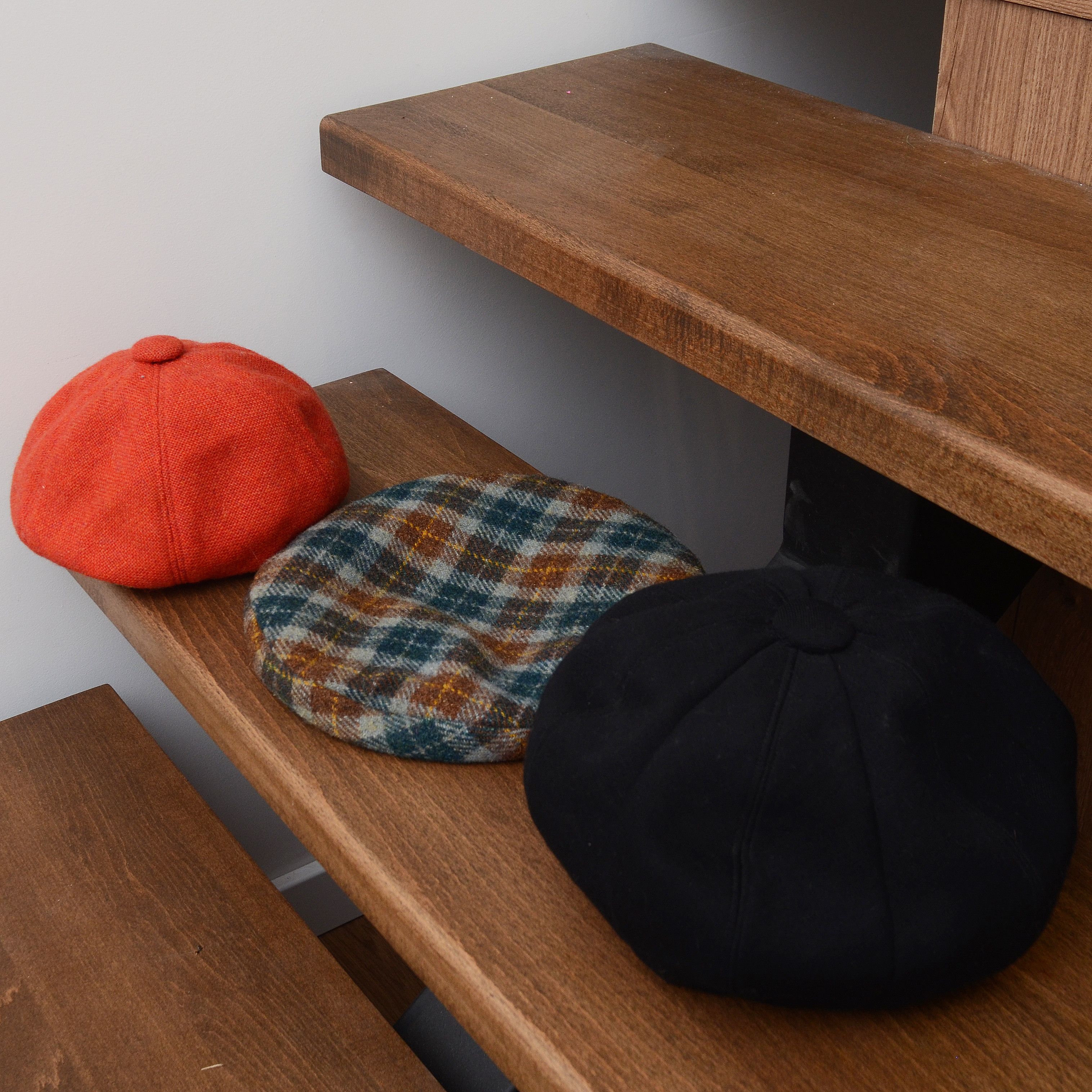 Vintage Jaeger Beret Lot of 3 Hats Tam Slouch Soft Wool