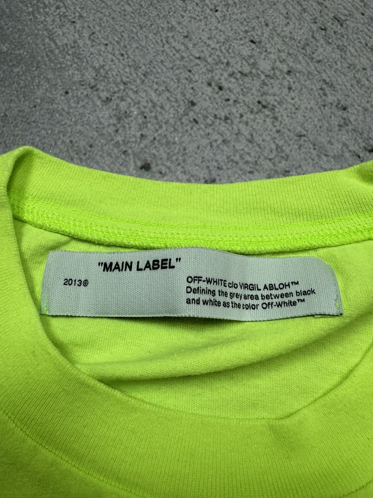 Off-White × Virgil Abloh Off White Rationalism t shirt Virgil Abloh Size US L / EU 52-54 / 3 - 6 Thumbnail