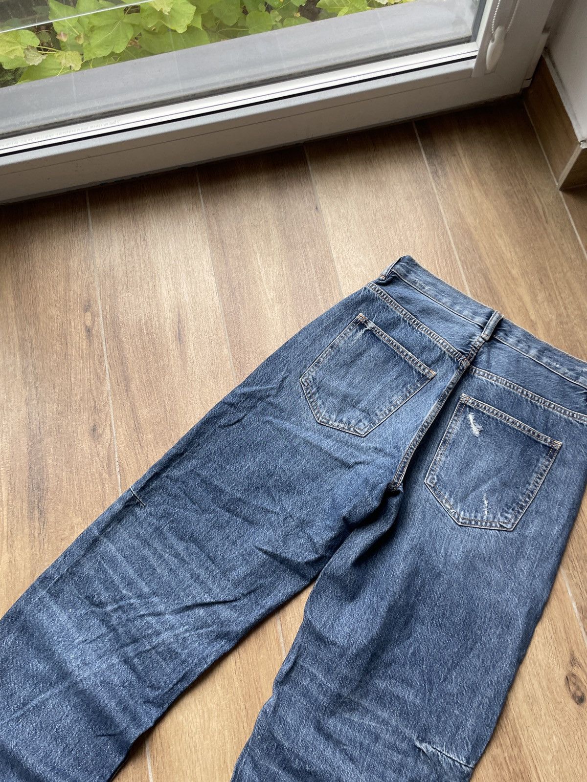 Vintage Vintage Baggy Jeans Faded Distressed Washed Japanese Wide Size US 30 / EU 46 - 9 Thumbnail