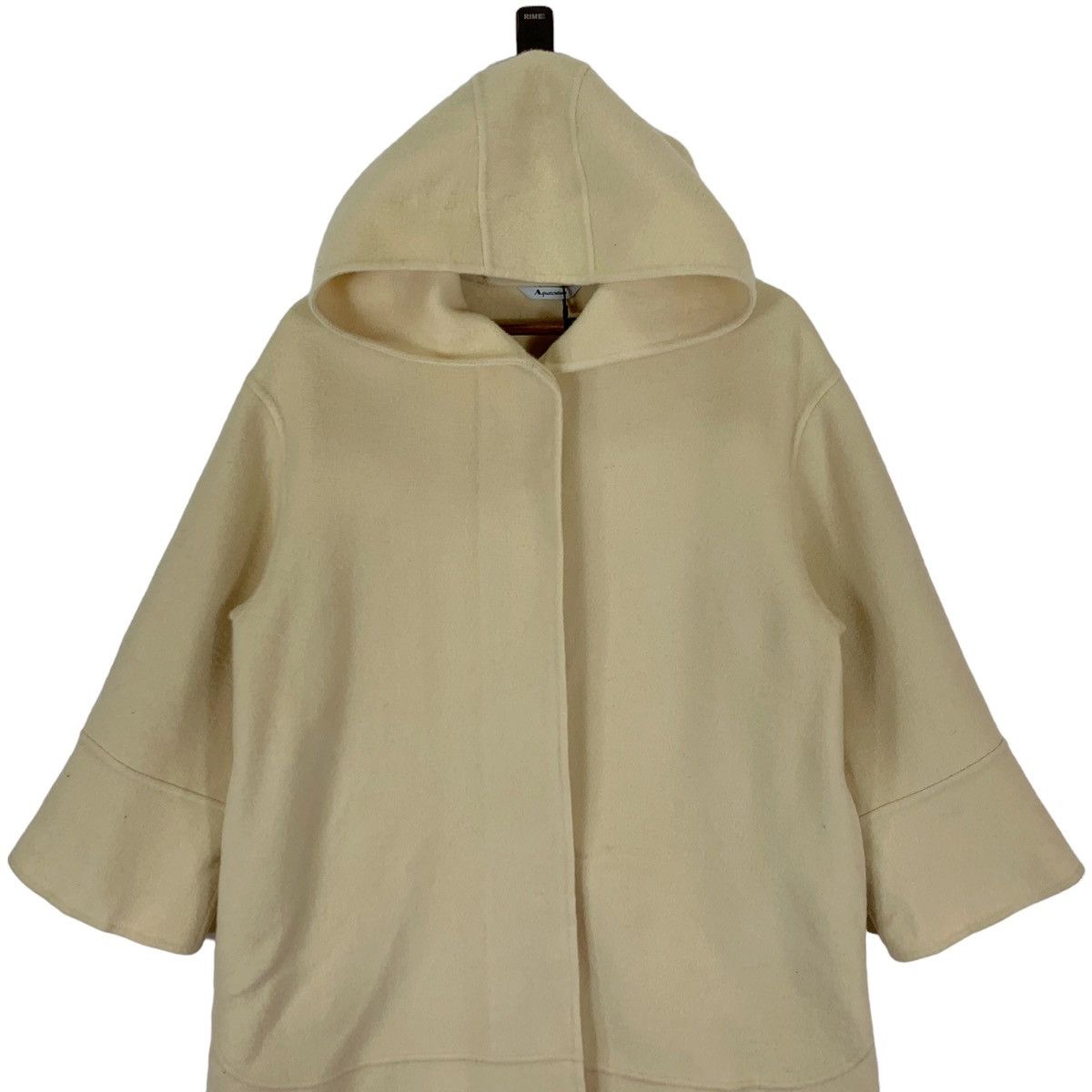 Aquascutum × Designer VINTAGE AQUASCUTUM WOOL HOODIE JACKET Size US M / EU 48-50 / 2 - 4 Thumbnail