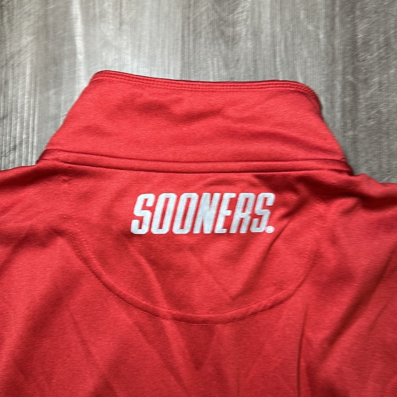 Champion Oklahoma Sooners Champion Quarter Zip Pullover - 2XL Size US XXL / EU 58 / 5 - 4 Thumbnail