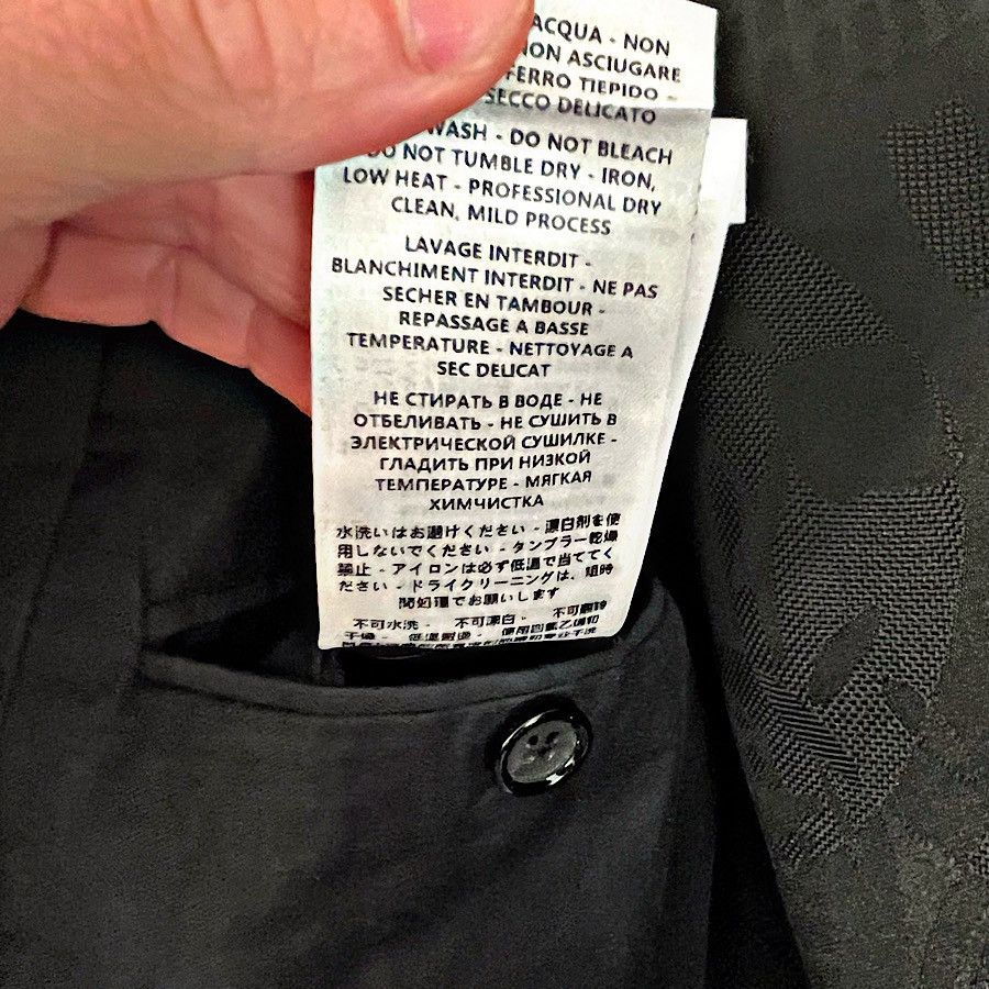 Alexander McQueen Authentic Alexander McQueen 04 AW Skull Pattern Blazer Size 50R - 16 Thumbnail