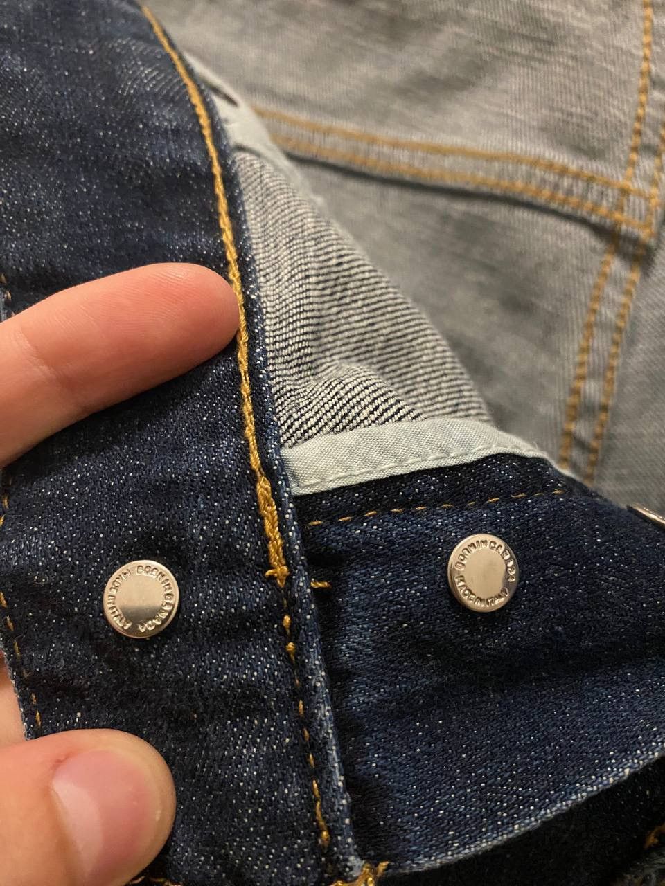 Dsquared2 × Vintage Dsquared2 Denim pants distressed mutli logo big logo Size US 32 / EU 48 - 9 Thumbnail