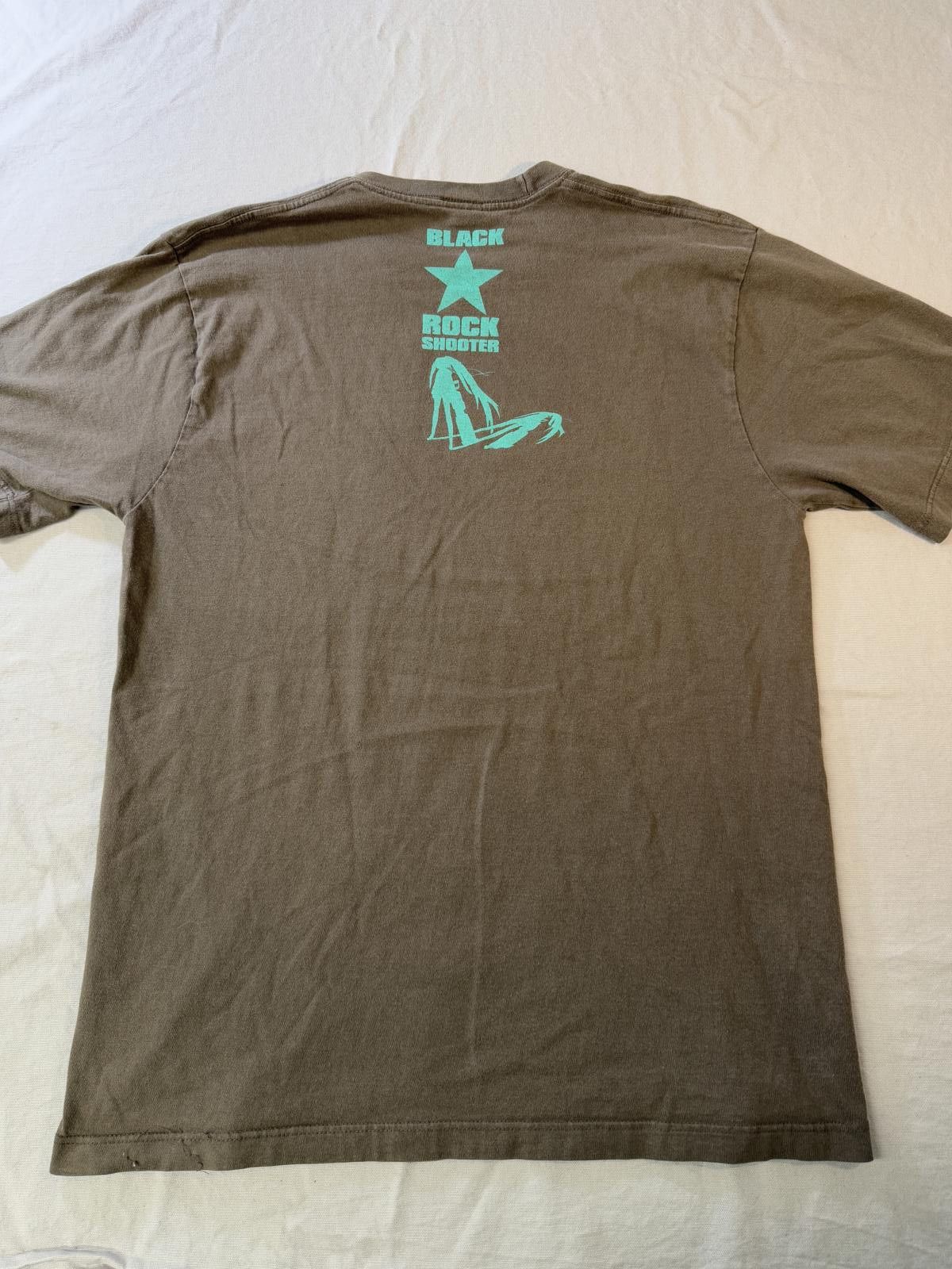 Designer Faded Black Rock Shooter T-shirt Cospa Inc Huke Tee - L Size US L / EU 52-54 / 3 - 2 Thumbnail
