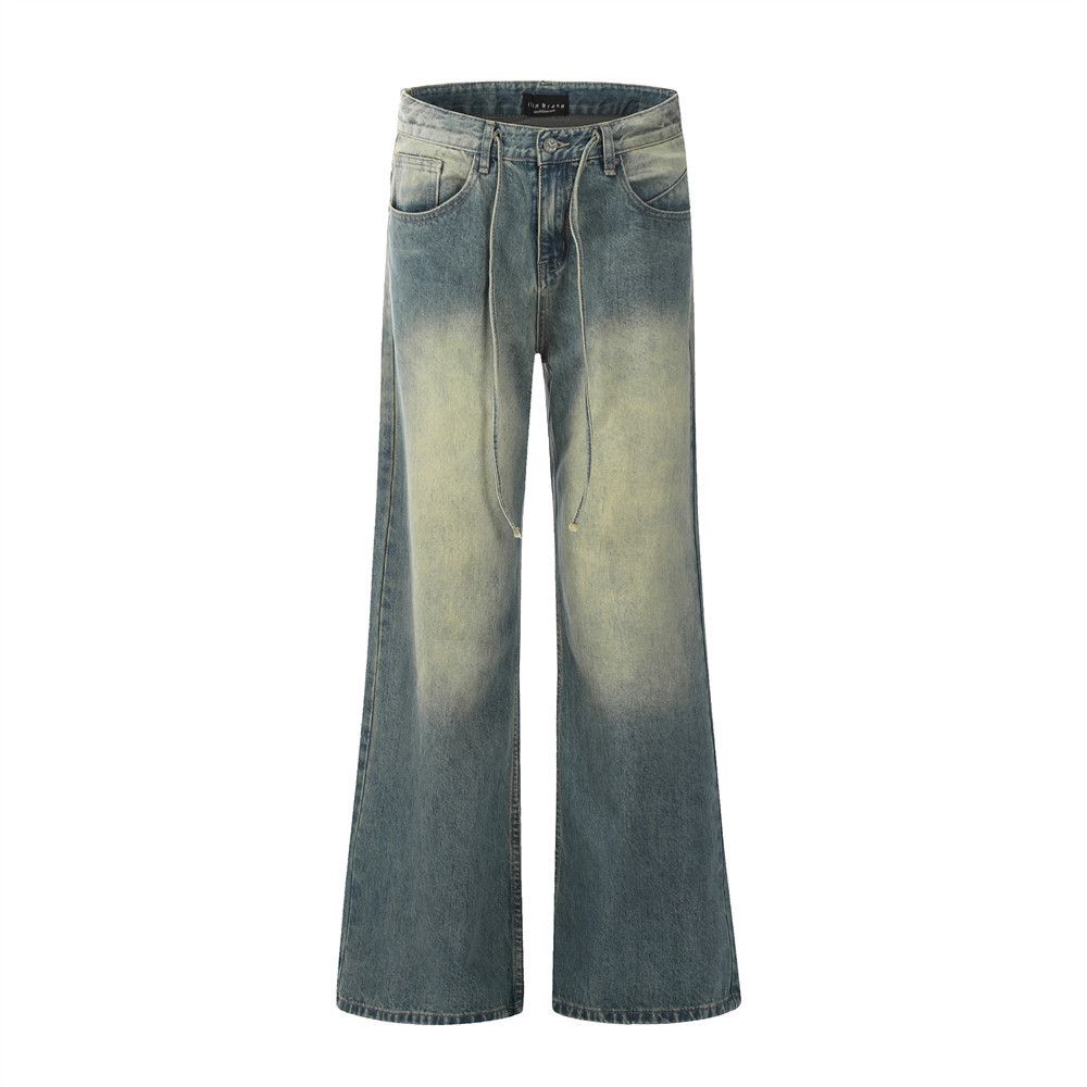 Japanese Brand Retro punk distressed flared jeans y2k Size US 32 / EU 48 - 1 Thumbnail