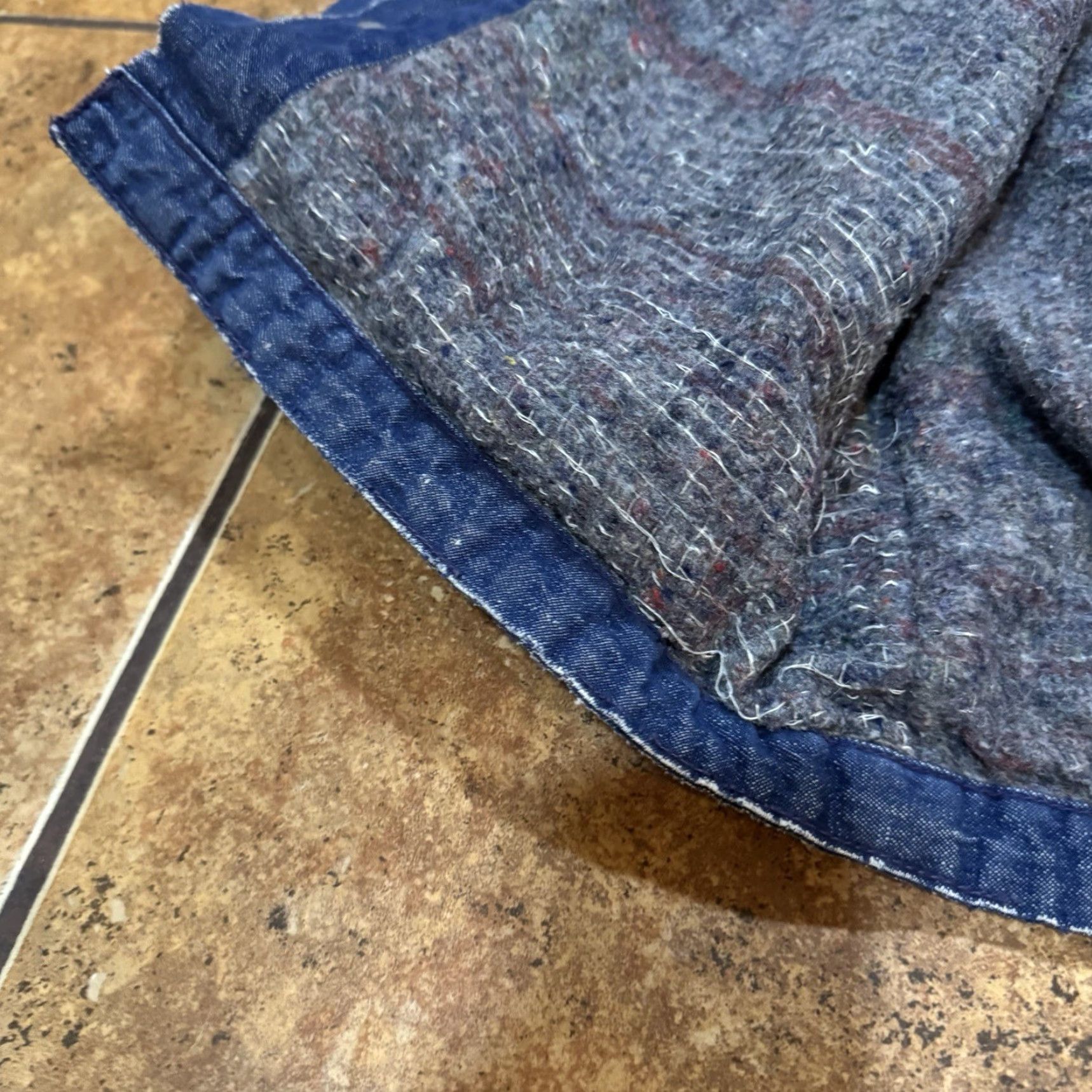 Wrangler VINTAGE Wrangler Denim Jean Chore Coat Work Jacket Mens M Blue, 60s 70s Sanforized, Overcoat, All Seasons, Lined, Pockets, Button, Regular Fit Size US 31 - 7 Thumbnail