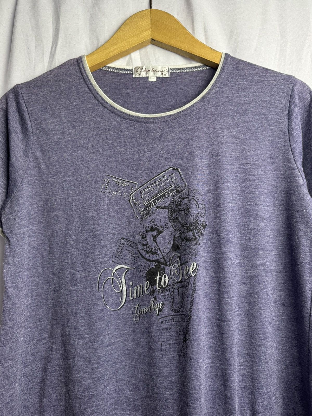 If Six Was Nine × Japanese Brand × Le Grande Bleu (L.G.B.) Time to see good bye hysteric style tees Size US M / EU 48-50 / 2 - 2 Thumbnail
