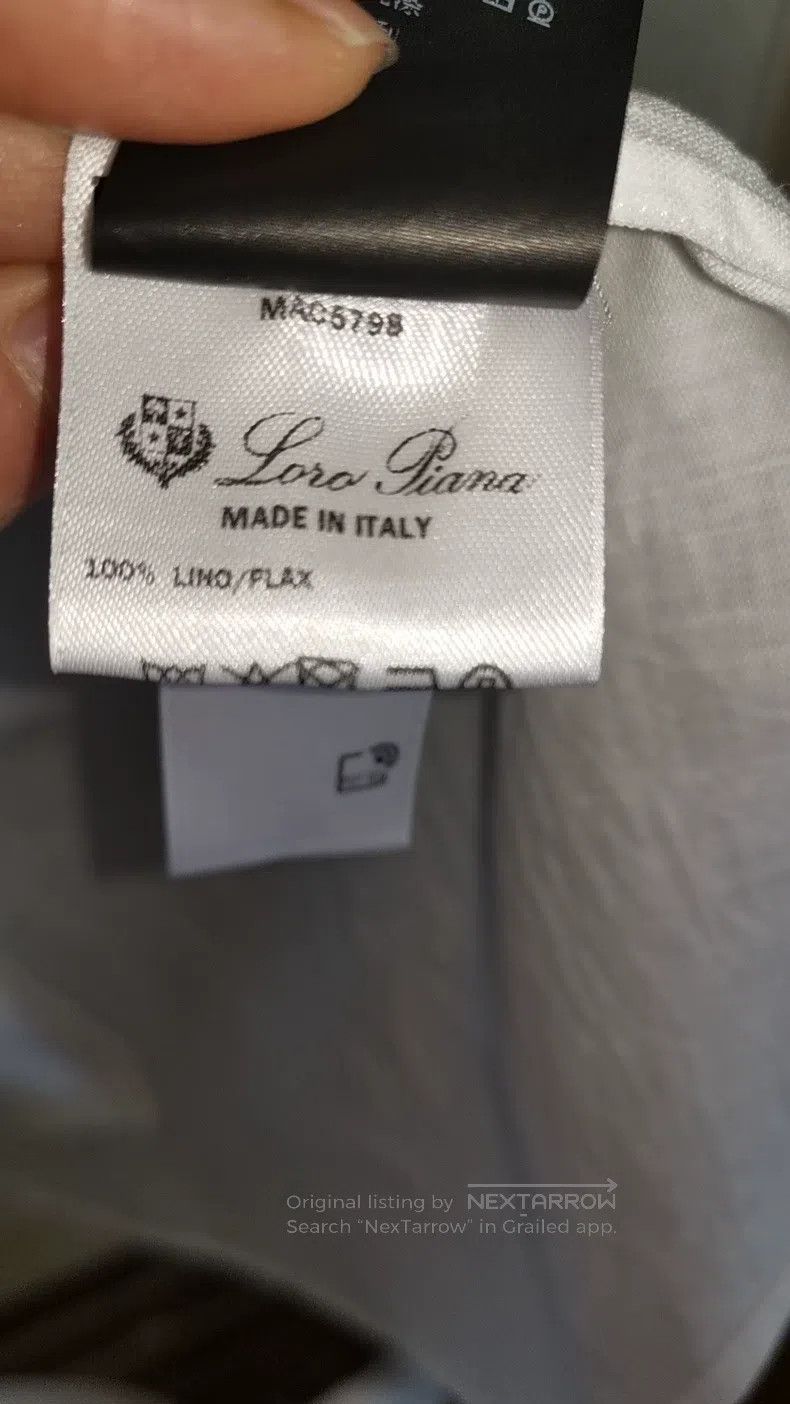 Loro Piana Loro Piana White Linen Shirt Size XS / US 0-2 / IT 36-38 - 4 Thumbnail