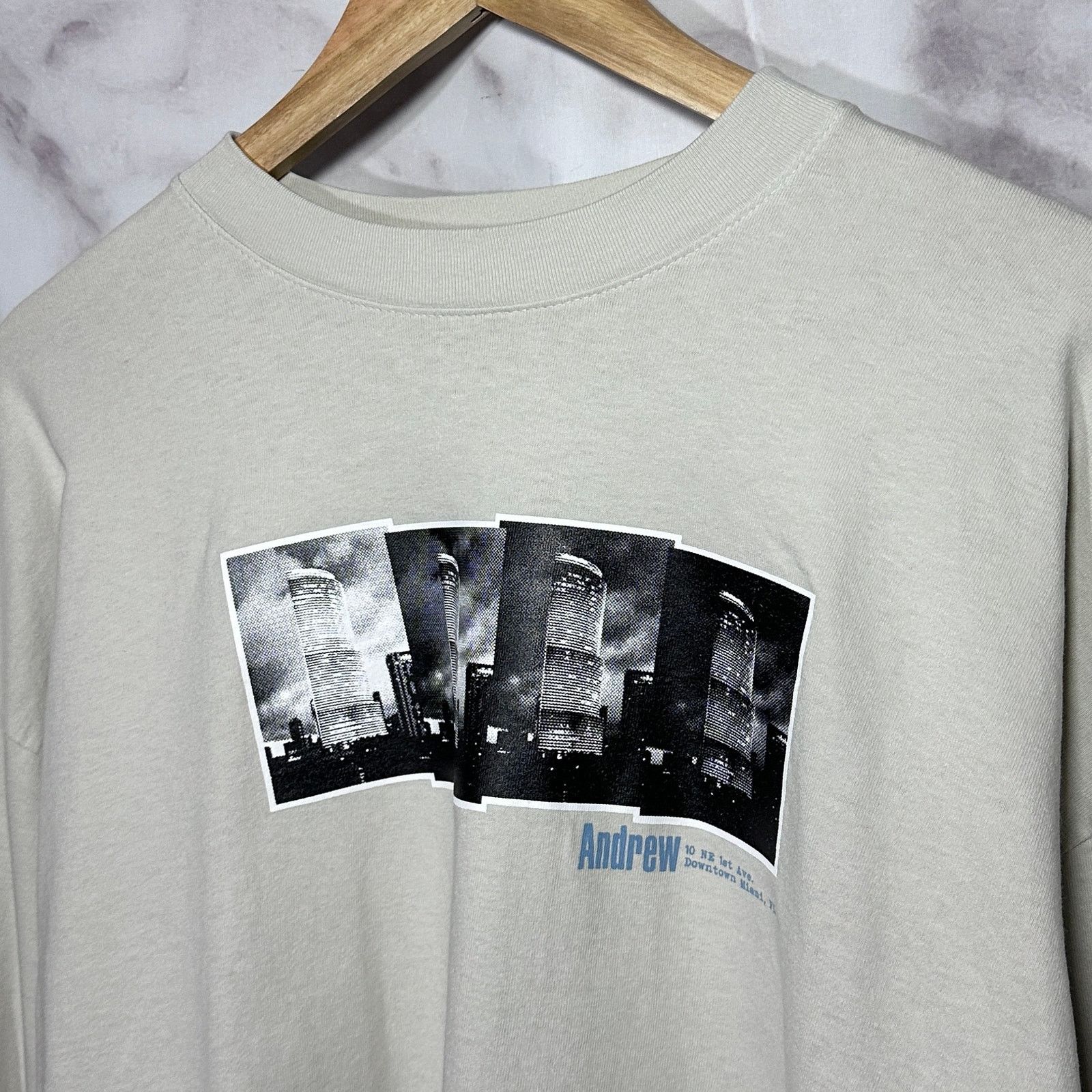 Andrew Miami Buildings Longsleeve Size US XL / EU 56 / 4 - 2 Thumbnail