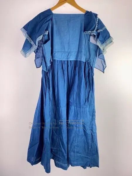 Comme des Garcons Comme Des Garcons Blue Retro Design Dress Size M / US 6-8 / IT 42-44 - 2 Thumbnail