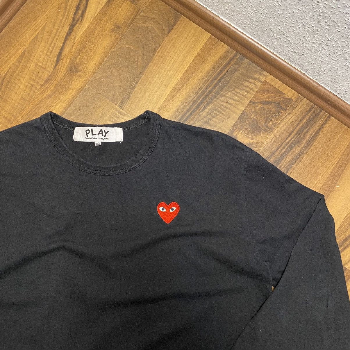 Comme des Garcons × Comme des Garcons PLAY Long-Sleeve Play X Comme Des Garçons Size US XL / EU 56 / 4 - 4 Thumbnail
