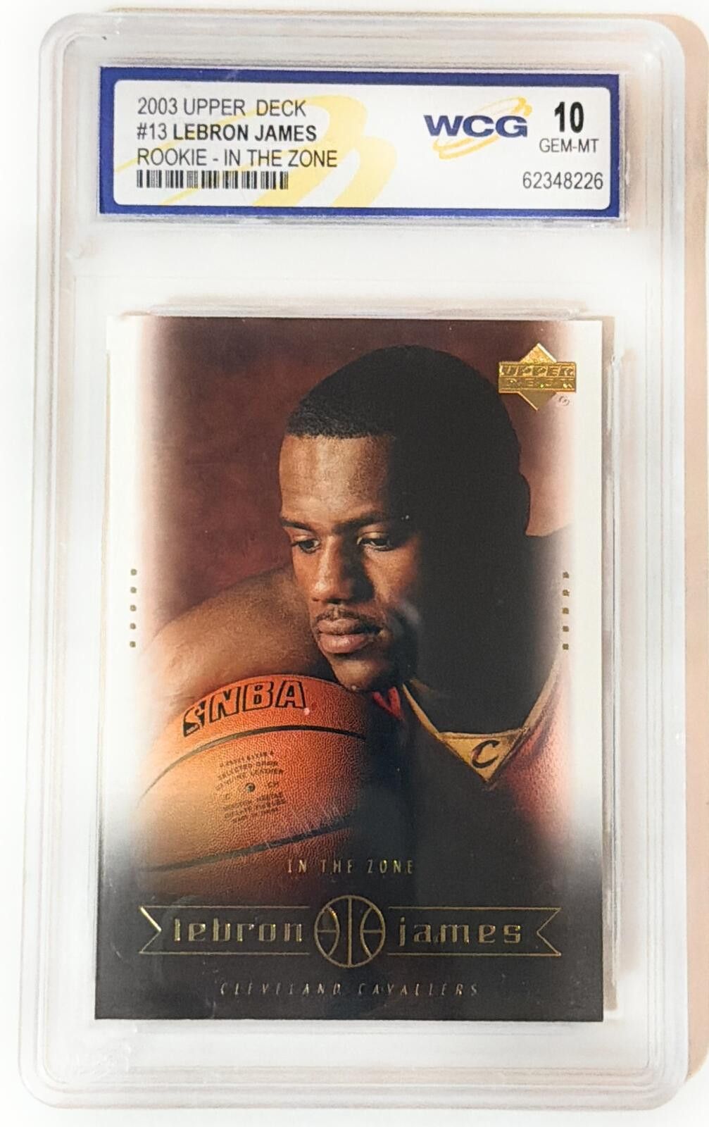 Other 2003 Upper Deck #13 LeBron James Rookie - In The Zone Graded Size ONE SIZE - 1 Thumbnail