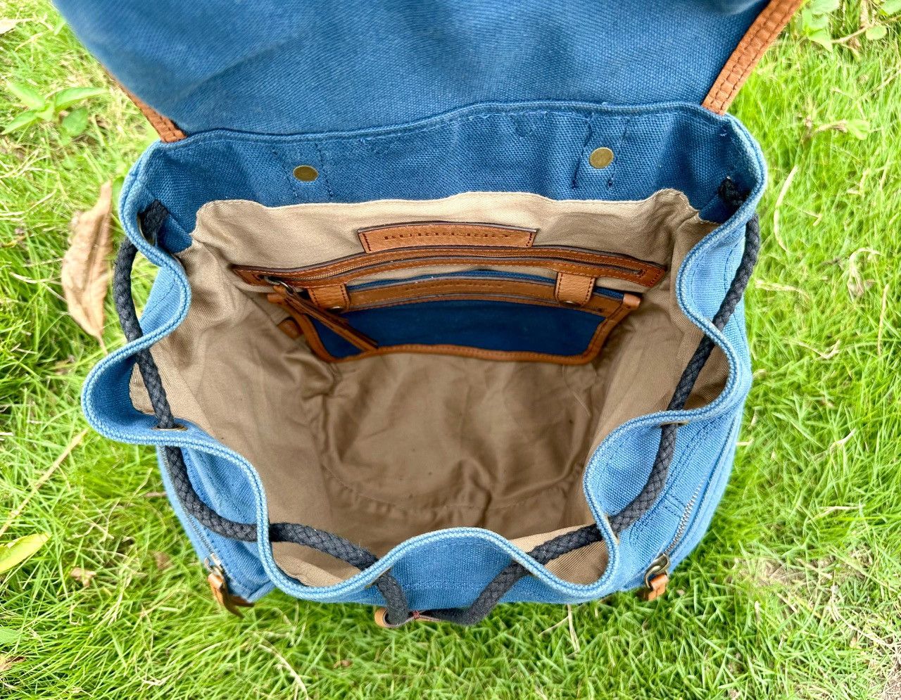 Burberry Authentic Burberry Rucksack Nyalon Blue Backpack Size ONE SIZE - 8 Thumbnail