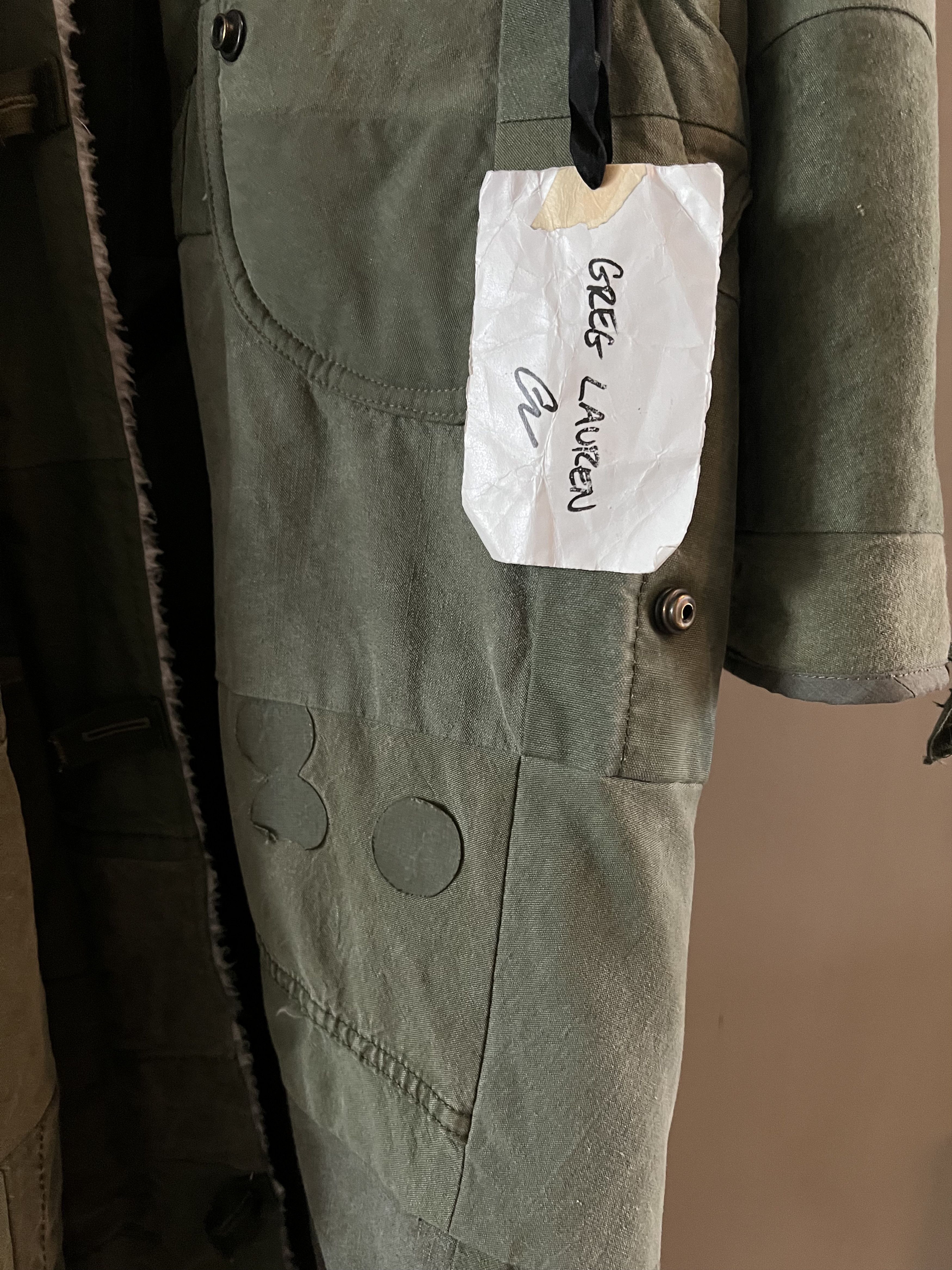 Greg Lauren ARMY TENT SCRAPWORK LONG GL1 * NEW** Size US XL / EU 56 / 4 - 8 Thumbnail