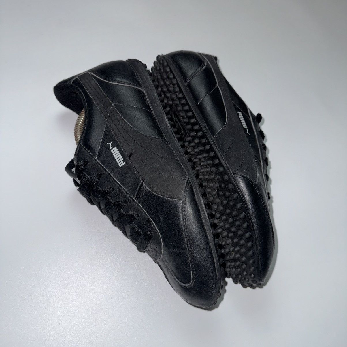 Puma Vintage Y2K Puma Speedcat Leather Tow Top Sneakers Japanese Size US 8 / IT 38 - 7 Thumbnail