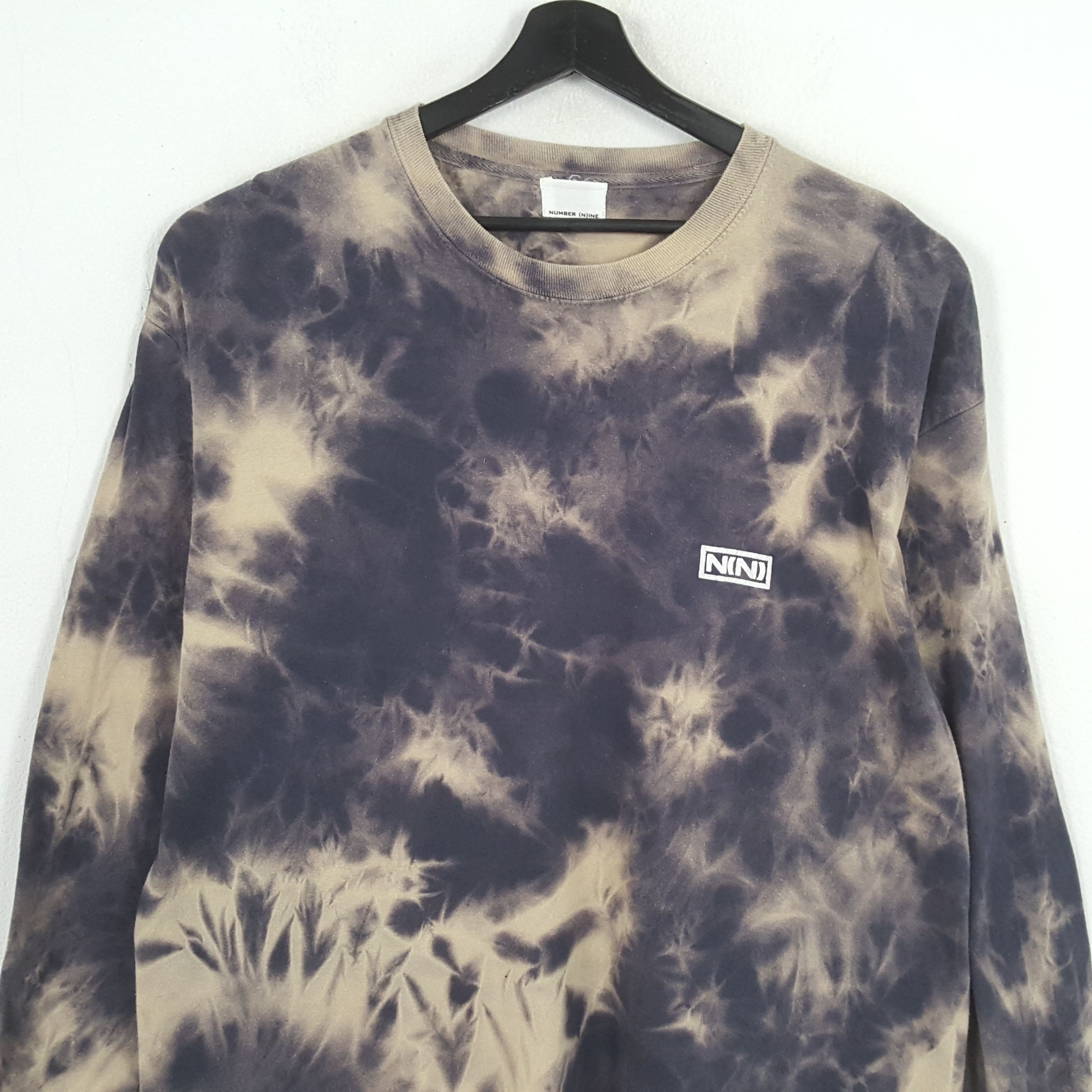 Japanese Brand NUMBER (N)INE Japanese Brand Designer Tshirt Rare Style Size US XL / EU 56 / 4 - 2 Thumbnail
