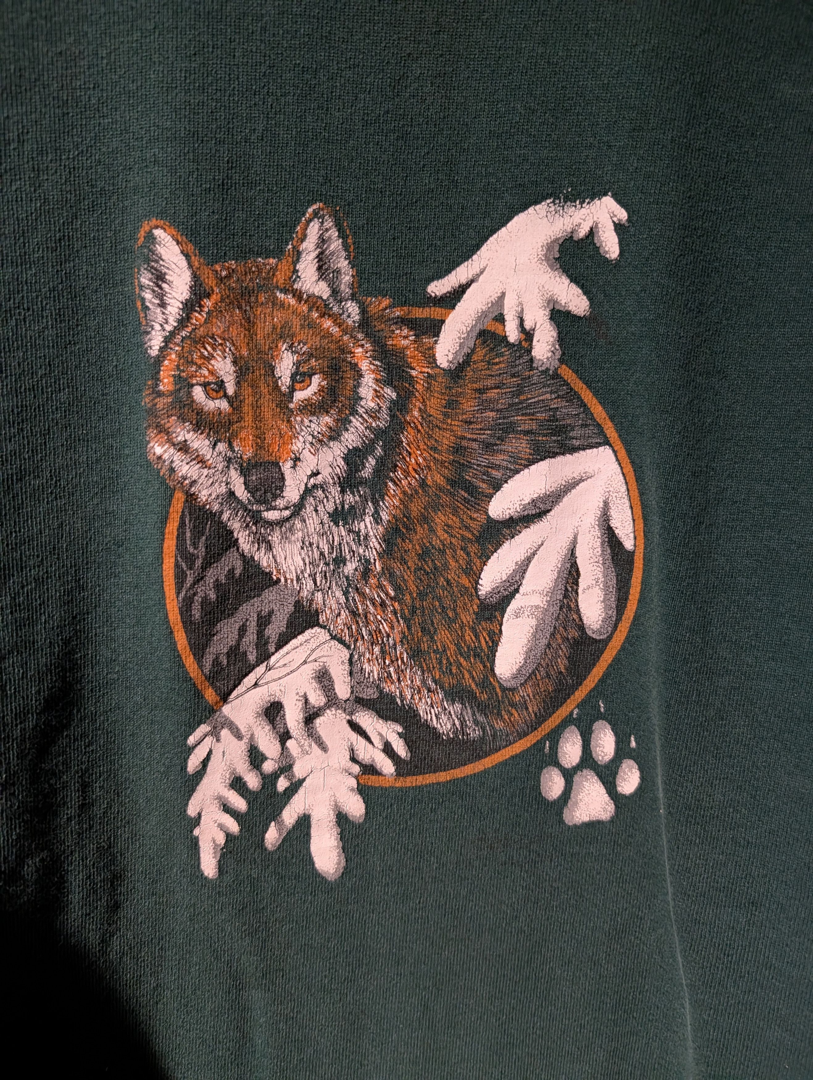 Habitat Fox Snow Winter Sweatshirt Animal Nature Habitat Graphic XXL Size US XXL / EU 58 / 5 - 2 Thumbnail