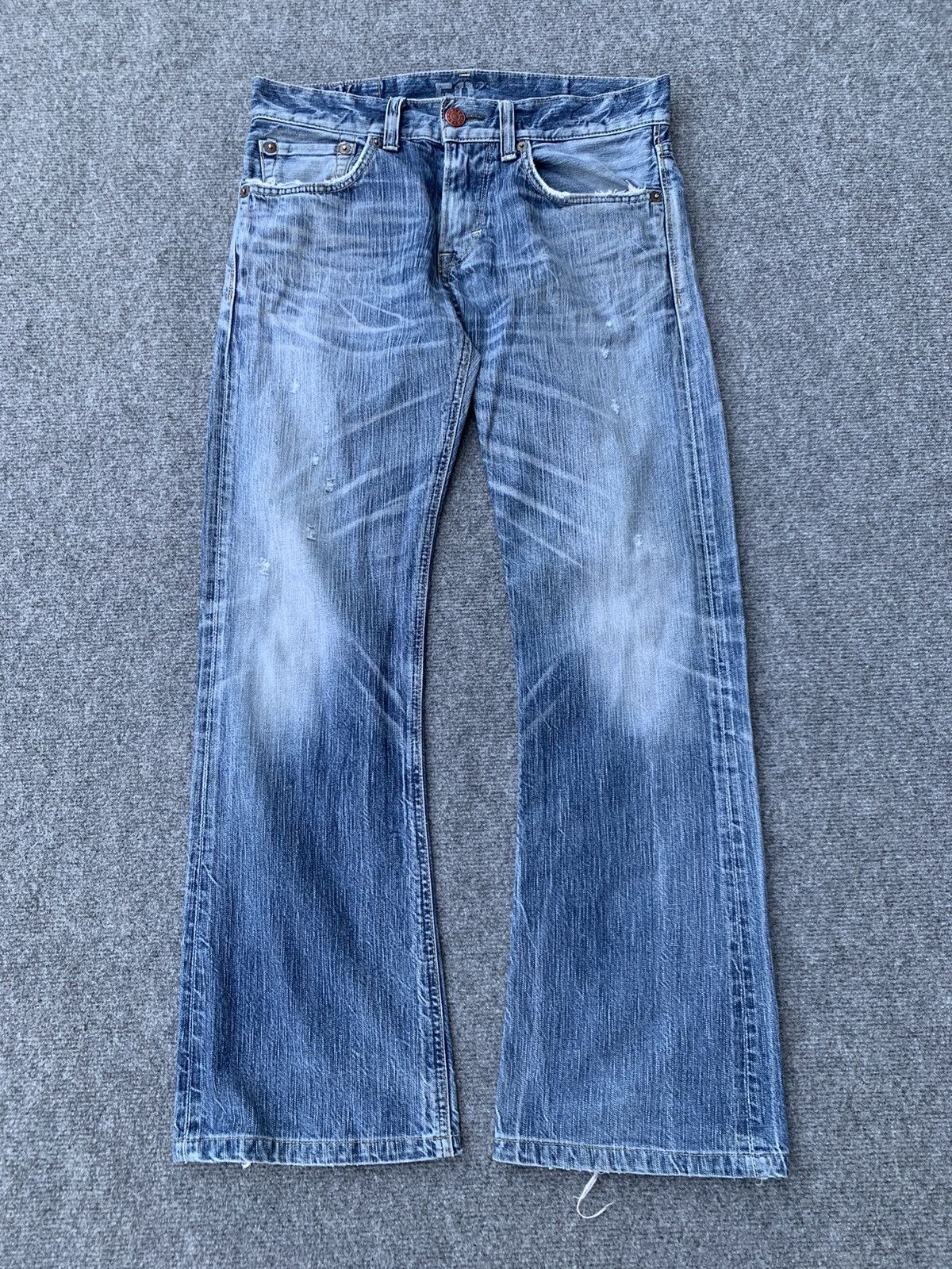 Edwin Flare Edwin 503 Blue Trip. This Edwin for sale Japan only💥 Size US 32 / EU 48 - 2 Thumbnail