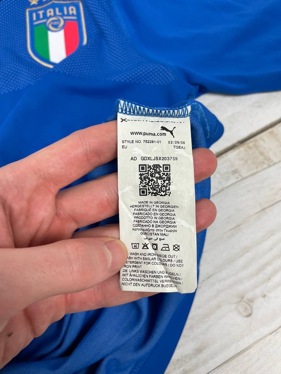 Puma Puma Italy 2018 2019 Home Football Shirt Soccer Jersey Size US S / EU 44-46 / 1 - 11 Thumbnail