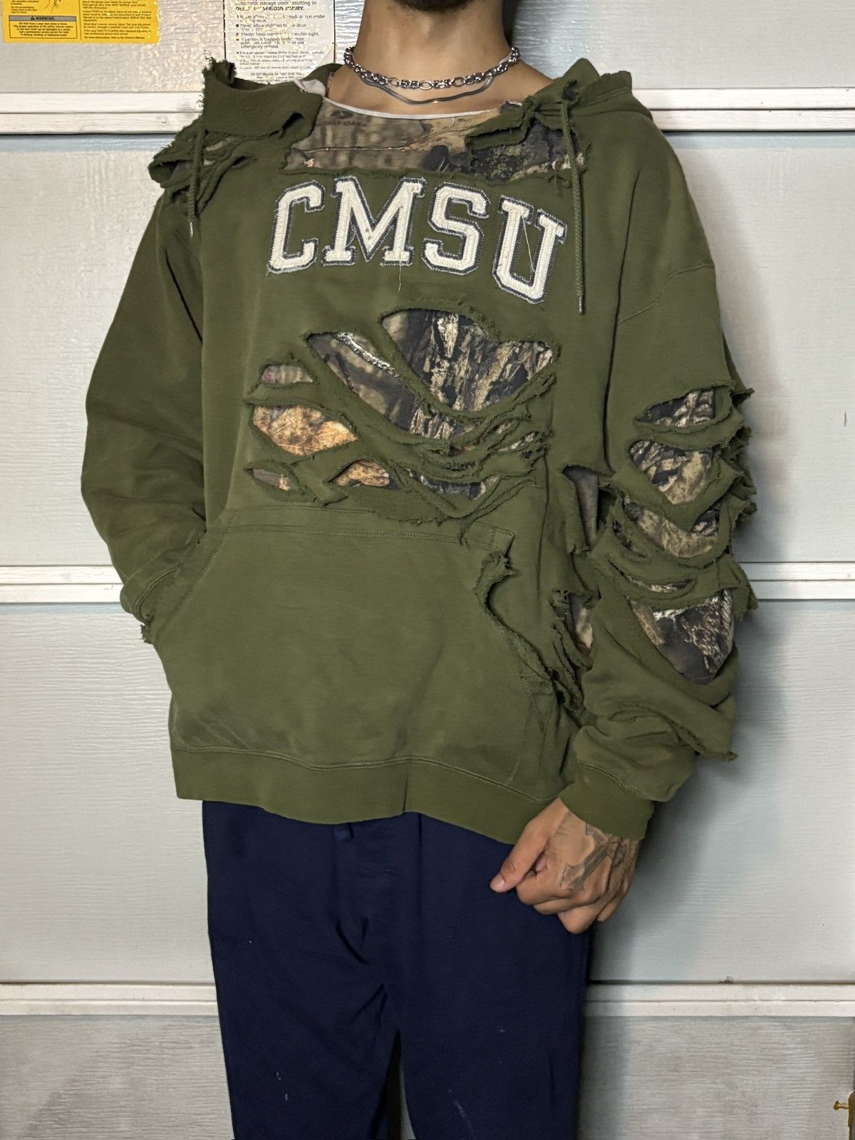Other Custom Distress Hoodie Size US L / EU 52-54 / 3 - 1 Thumbnail