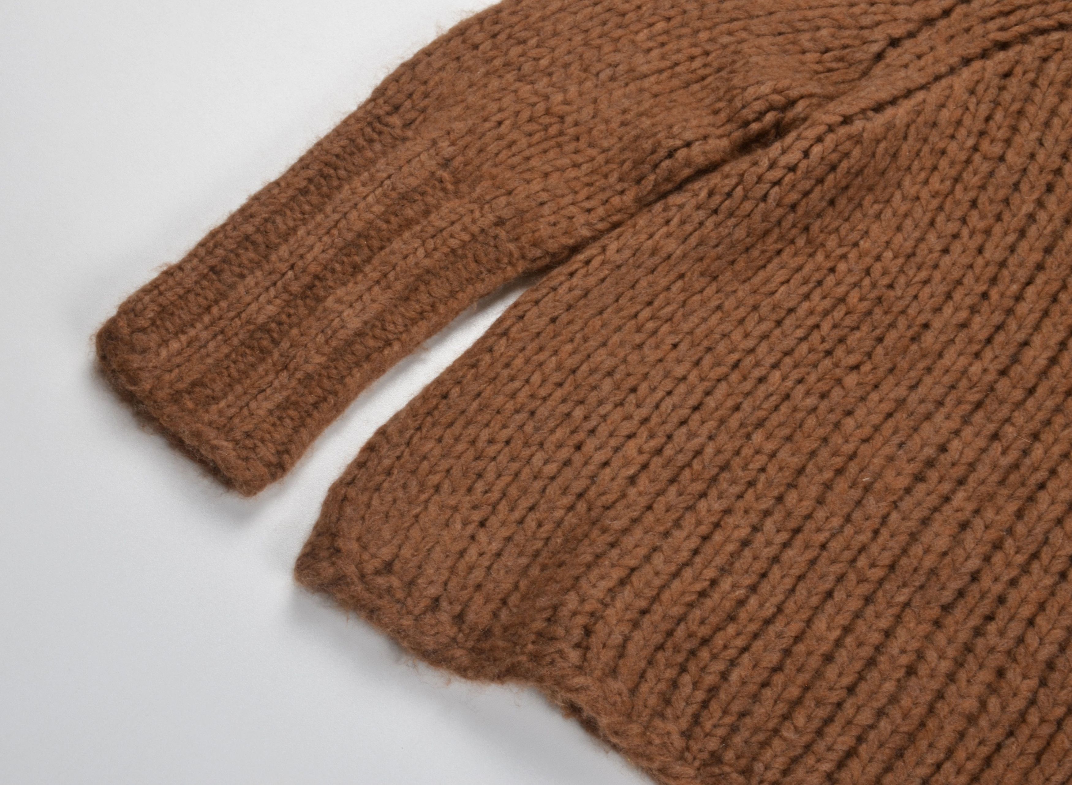 Other Ella Silla 100% Cashmere Turtle Neck Chunky Knit Sweater Size S / US 4 / IT 40 - 6 Thumbnail