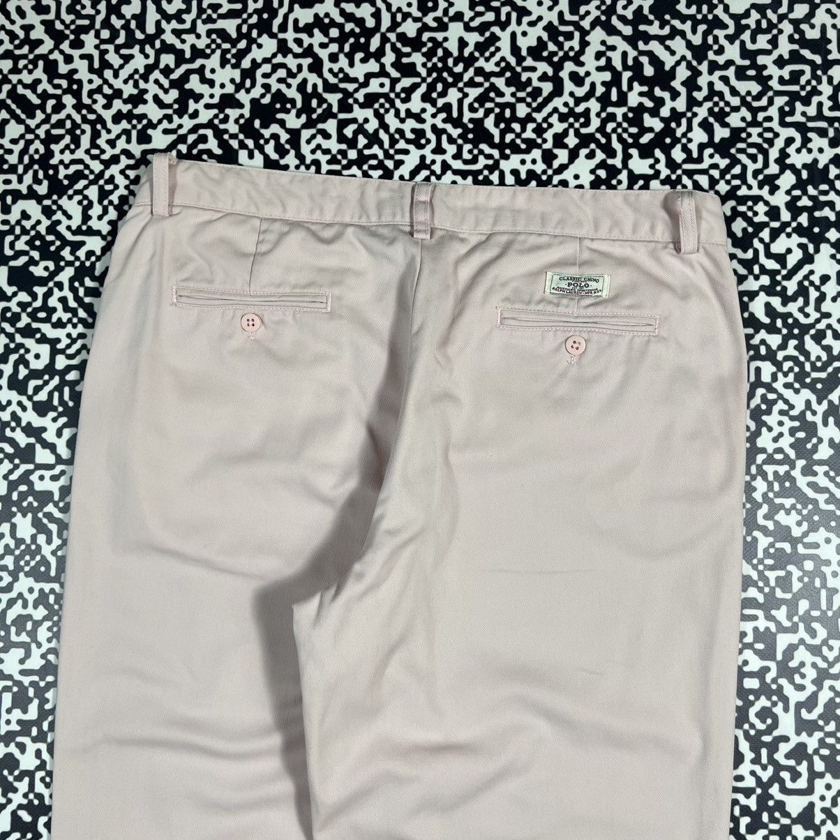 Polo Ralph Lauren Vintage Y2K Polo Ralph Lauren Pink Casual Style Chinos Pants Size 30" / US 8 / IT 44 - 3 Thumbnail
