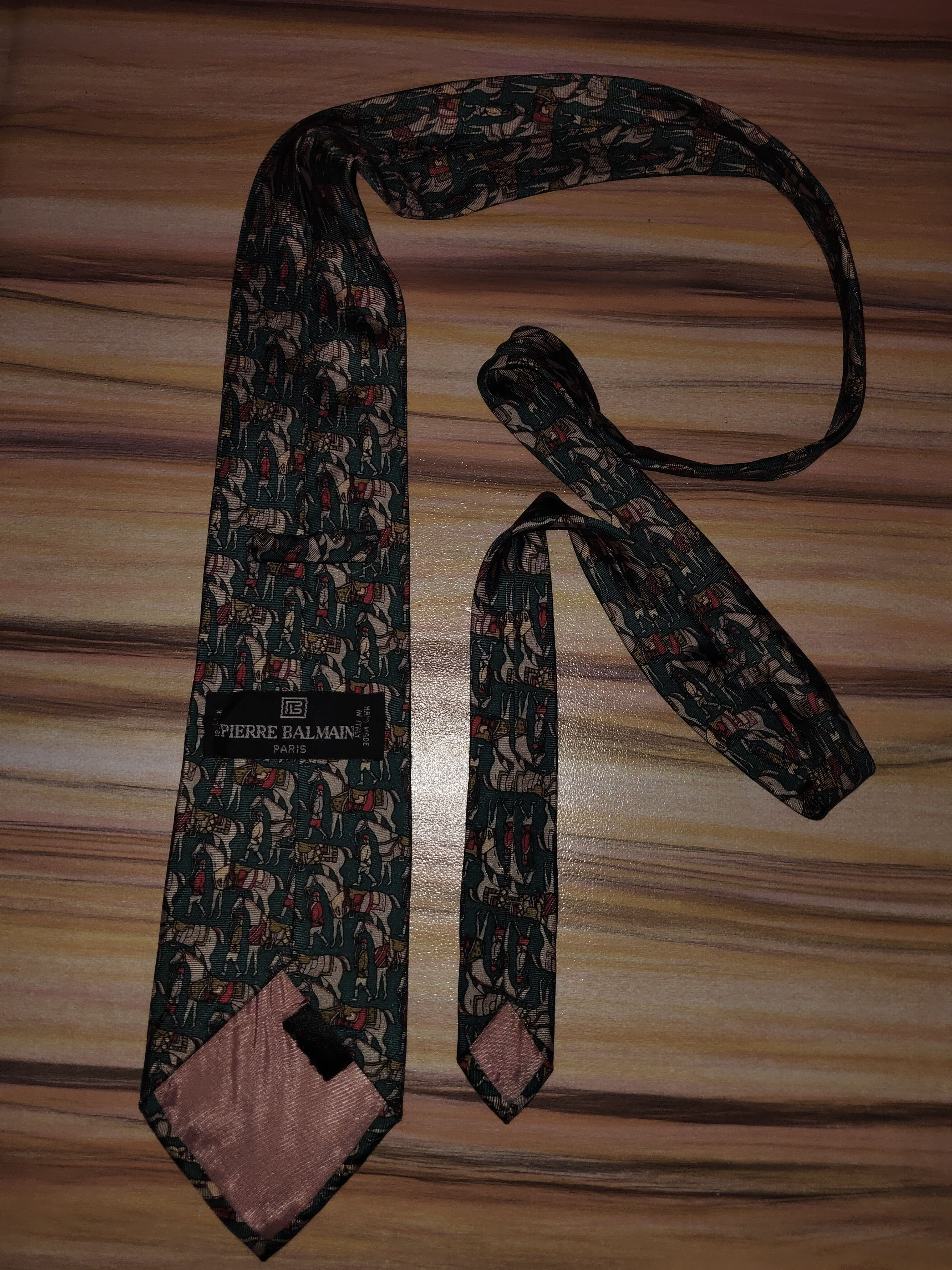 Pierre Balmain PIERRE BALMAIN Necktie Size ONE SIZE - 2 Thumbnail